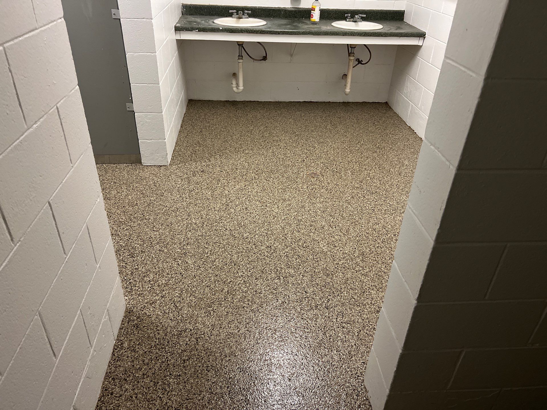 Bathroom Repaint & Epoxy Floor coating by Gordon Painting