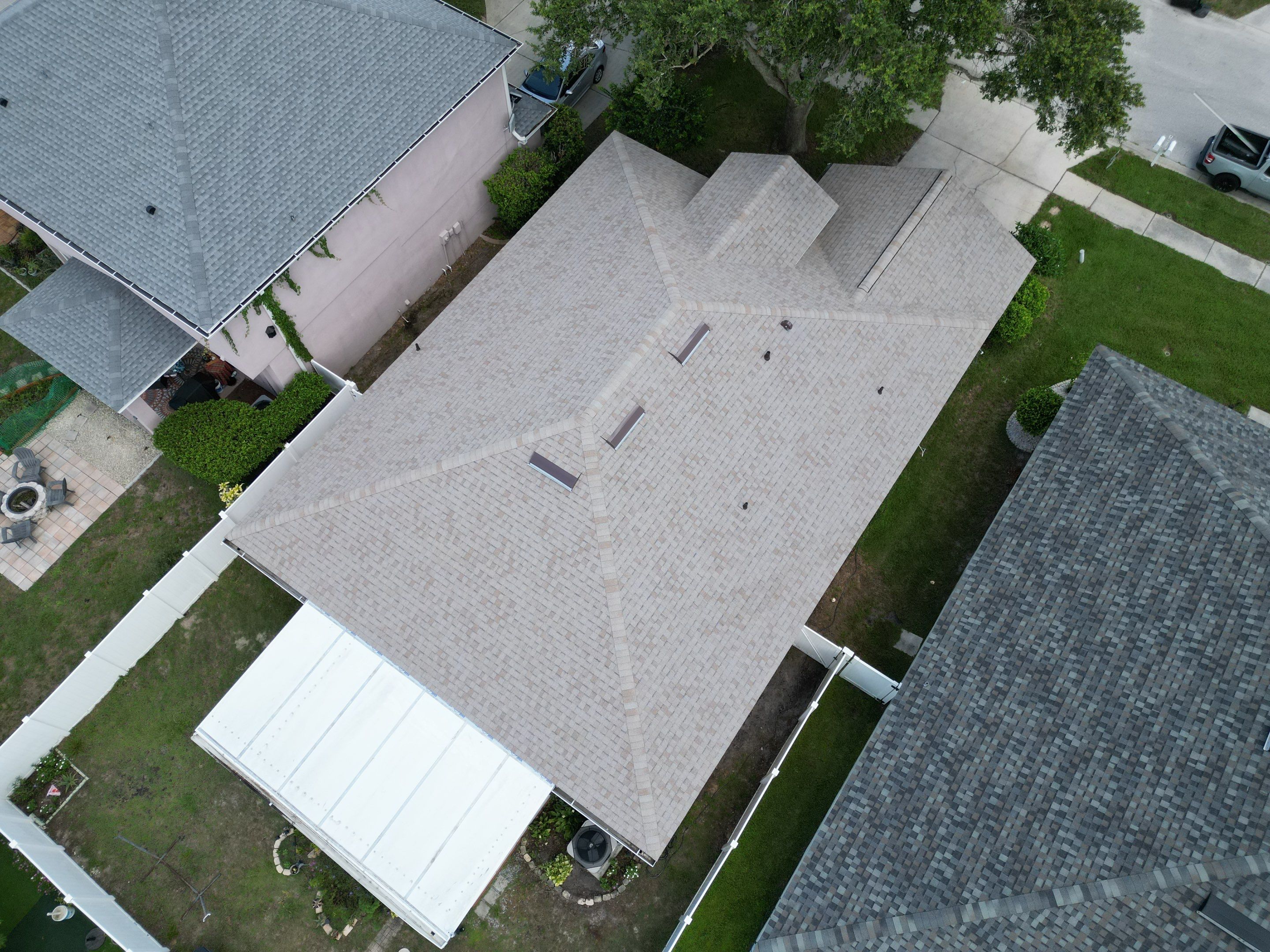 Roof Replacement in Odessa, FL. by Steadfast Roofing 