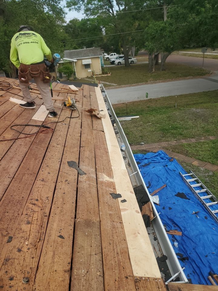 Project in St. Petersburg 33710 by Mitchell Roofing Company LLC 