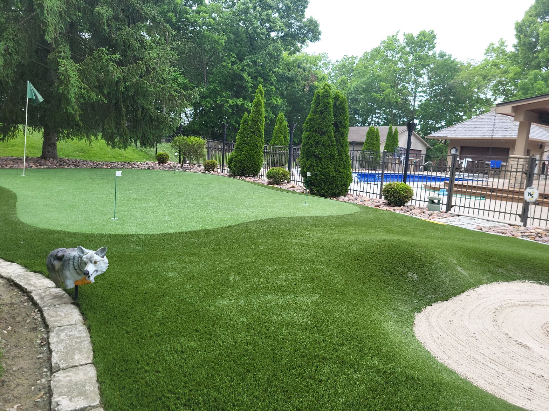 Duel Greens in Liberty Township by Southwest Greens Midwest