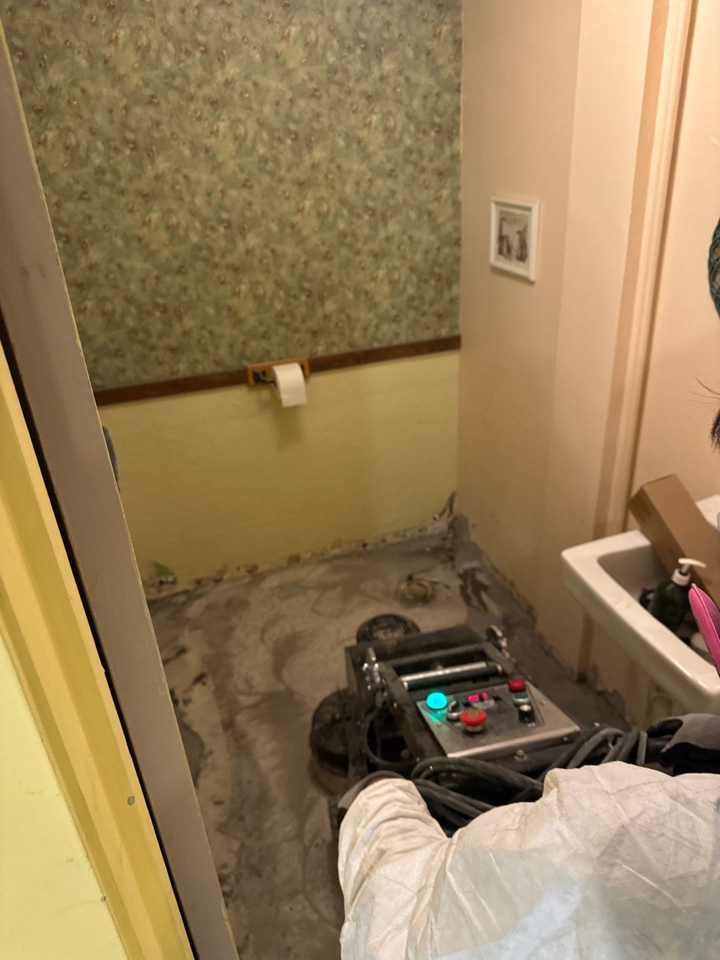 Epoxy Flooring Installation – Downtown Muskegon Commercial Space by Gordon Painting