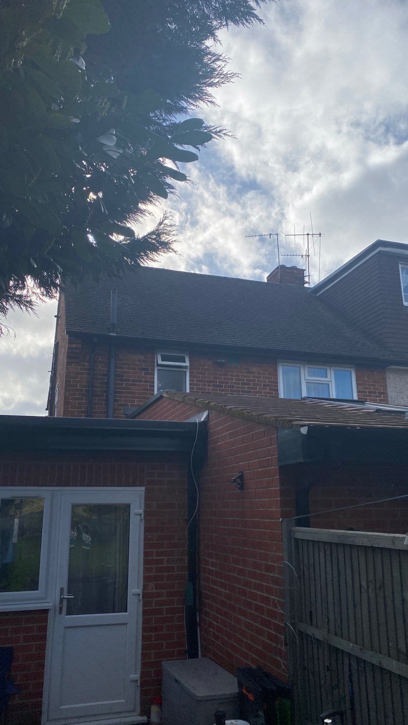 Roof Clean - Moss Removal using Honda 15lpm Low Pressure Washing Machine by Ges Exterior Cleaning ltd