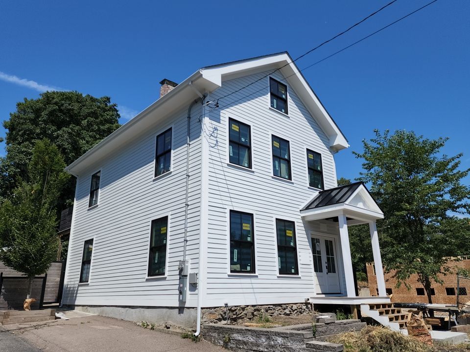 Siding Installation using James Hardie by UBrothers Construction