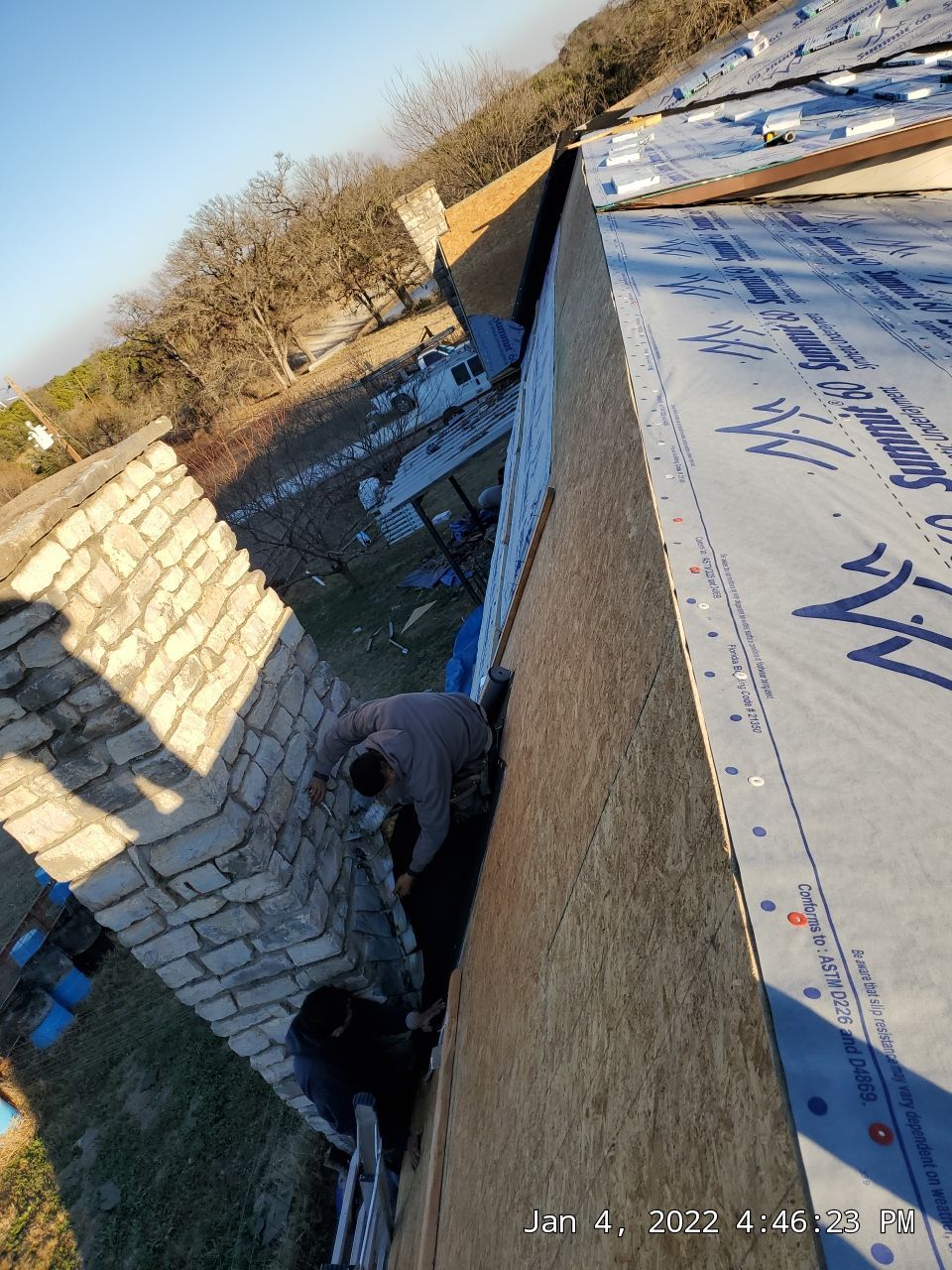 Residential Roofing Installation using ATLAS Pinnacle Pristine Shingles by Harvey Roofing & Construction