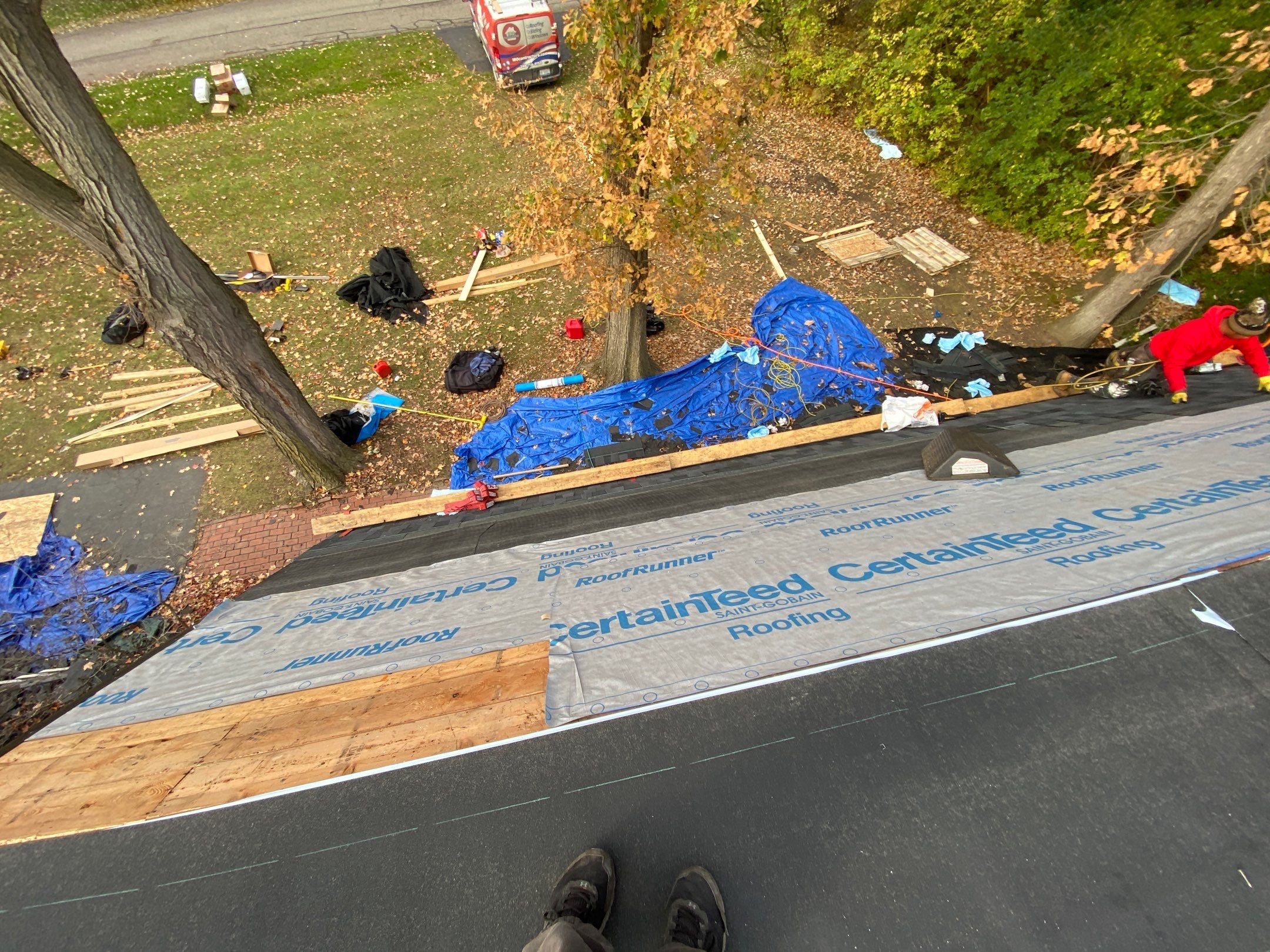 Roof Replacement using CertainTeed Landmark by 180 Contractors