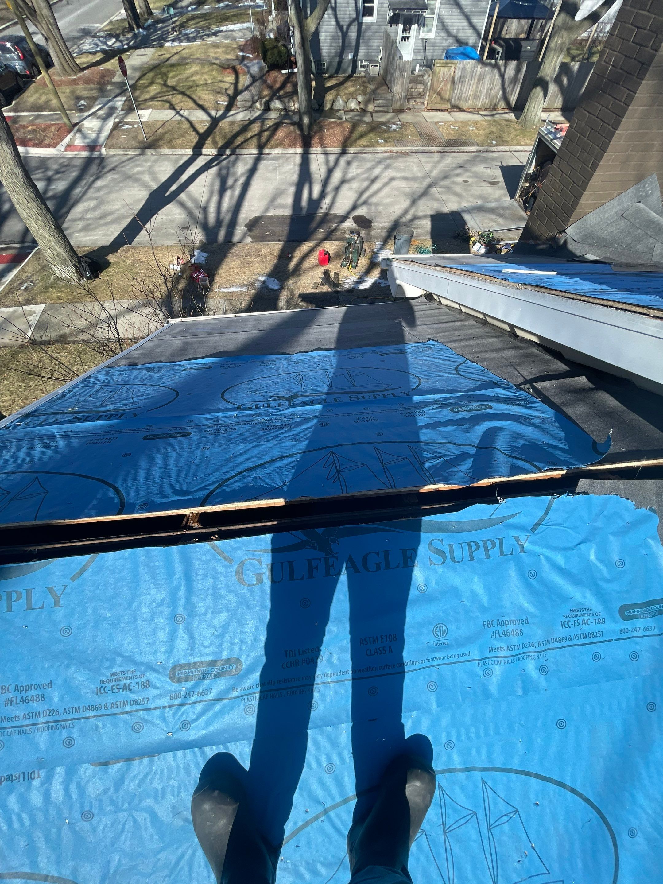 Roof Replacement using TK Thunderstorm Gray by 180 Contractors