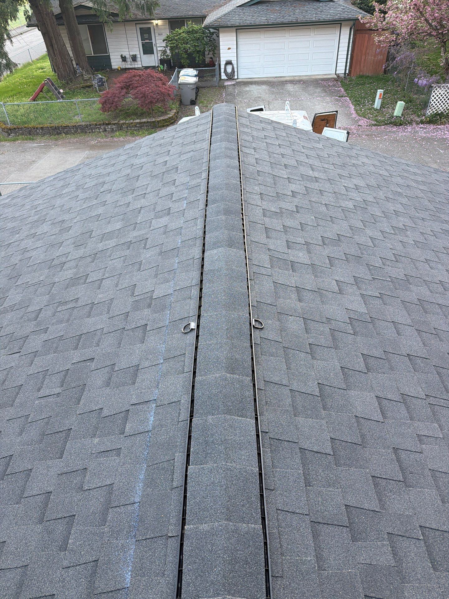 Residential Roofing Installation using GAF UHDZ Shingles by Roofing Formula LLC