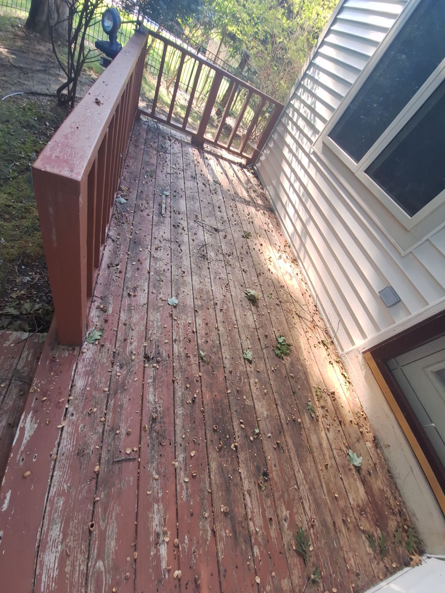 Deck washing and Solid Staining! by Gordon Painting