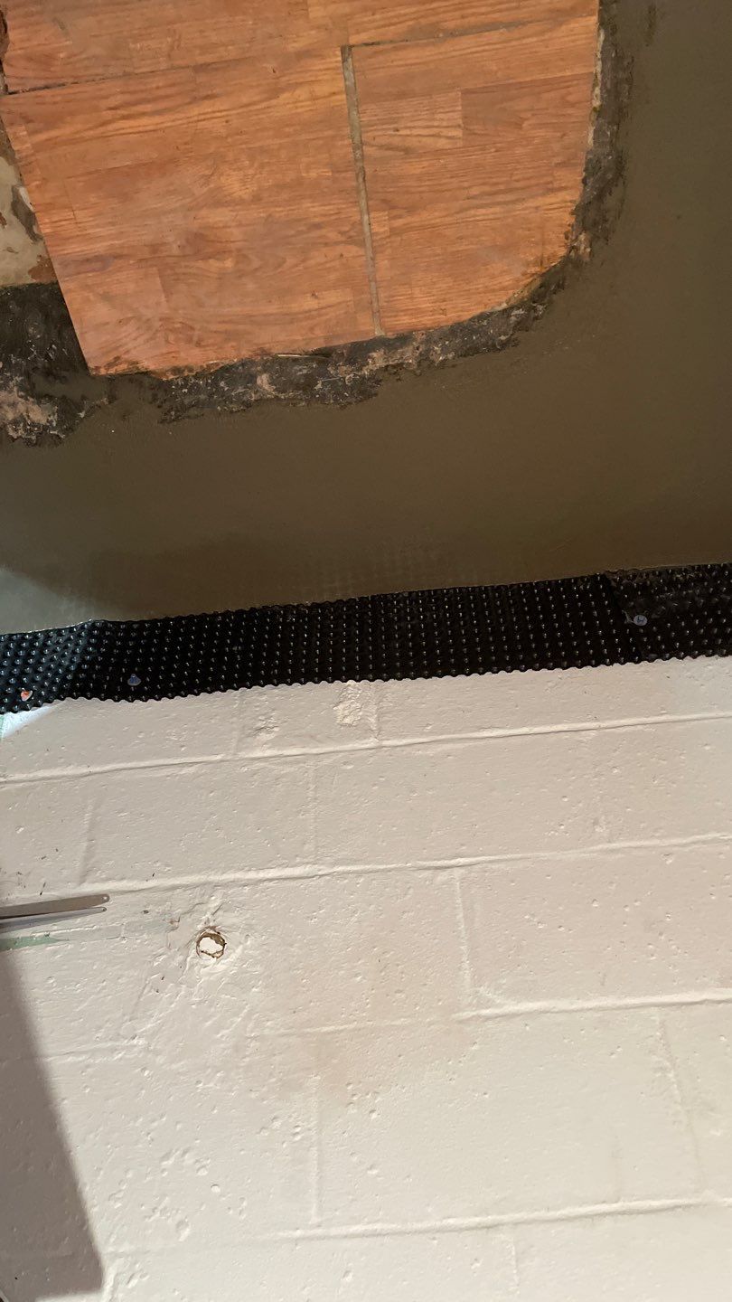 Drain Tile & a Sump Pump for our Property Management Partner by Waterproofing Northeast