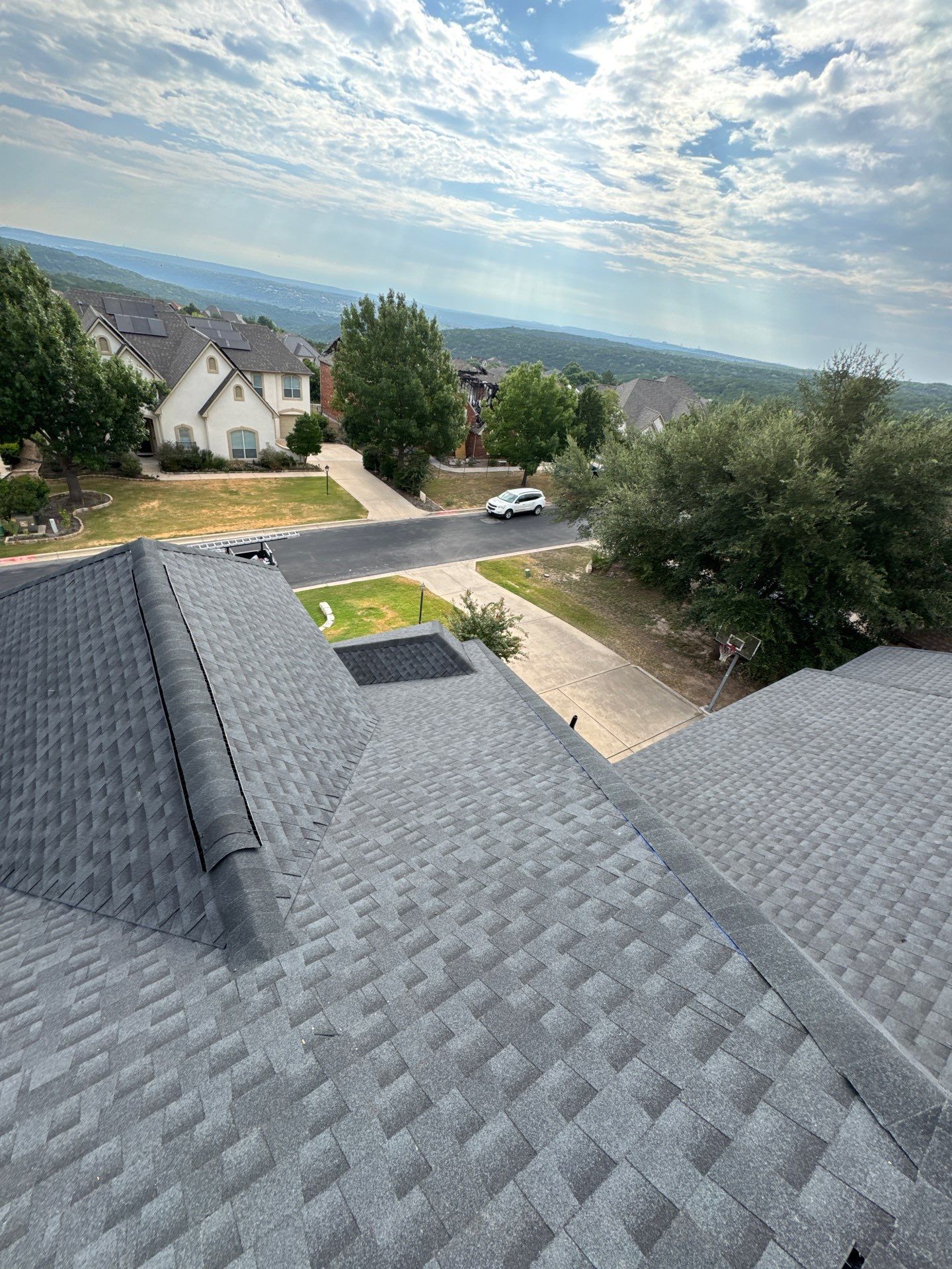 Residential Roof Replacement using GAF HDZ - Charcoal shingles by Elite Roofing LLC