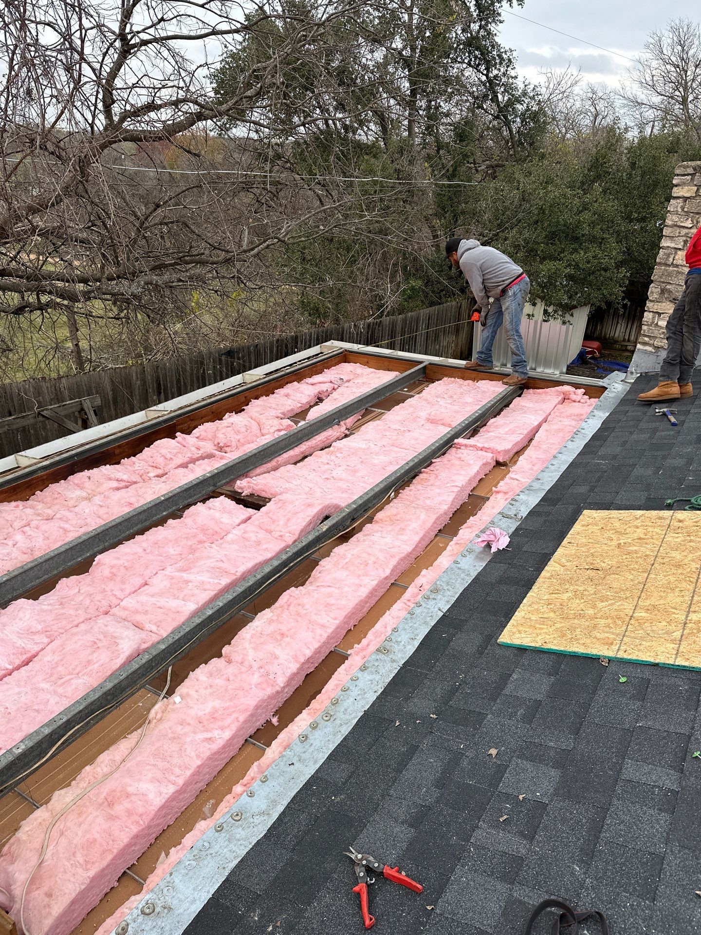 Residential Roofing Installation using IKO Dynasty Shadow Brown by DeZign Roofing & Exteriors