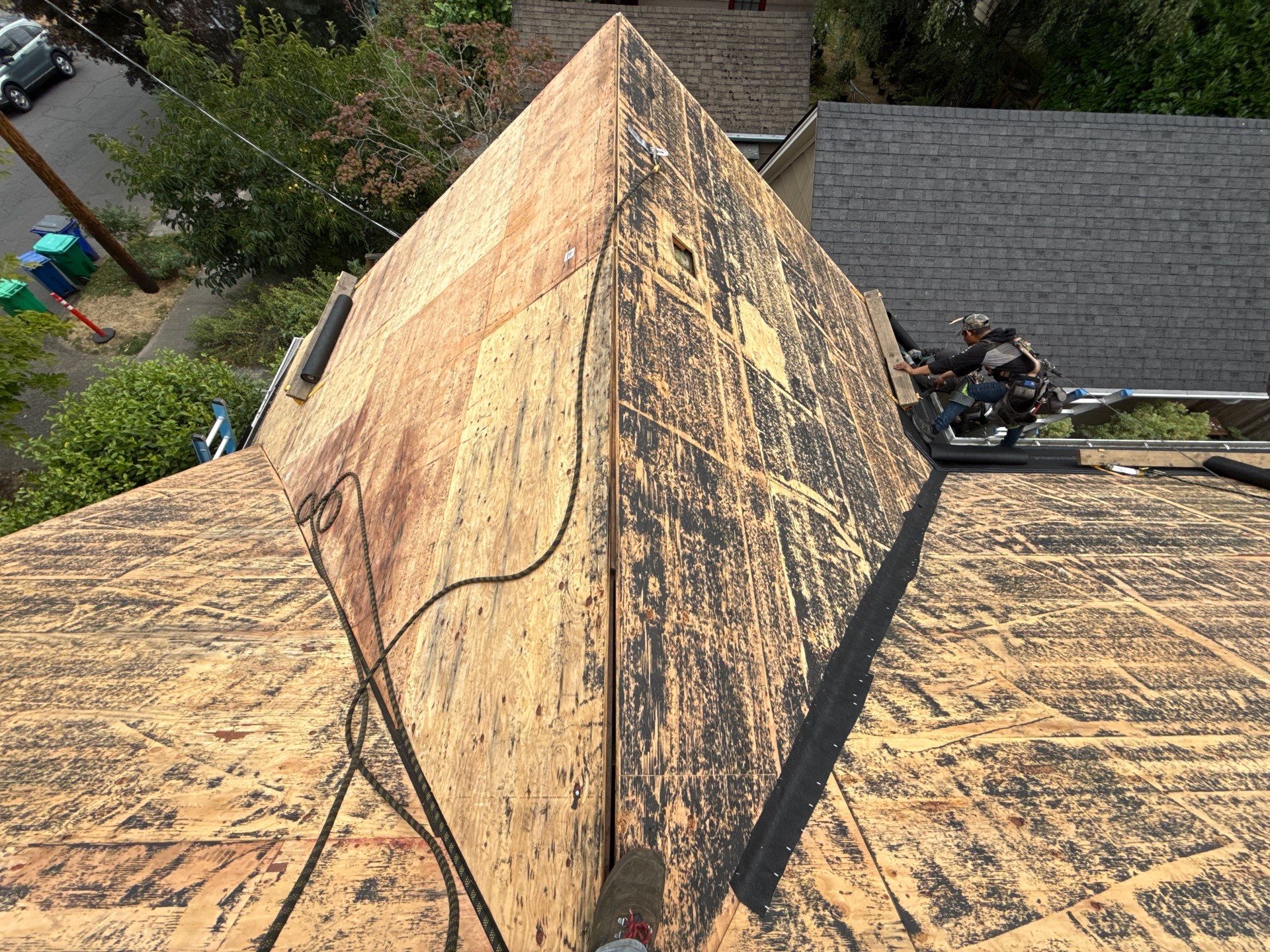 Project in Portland by Tom Leach Roofing
