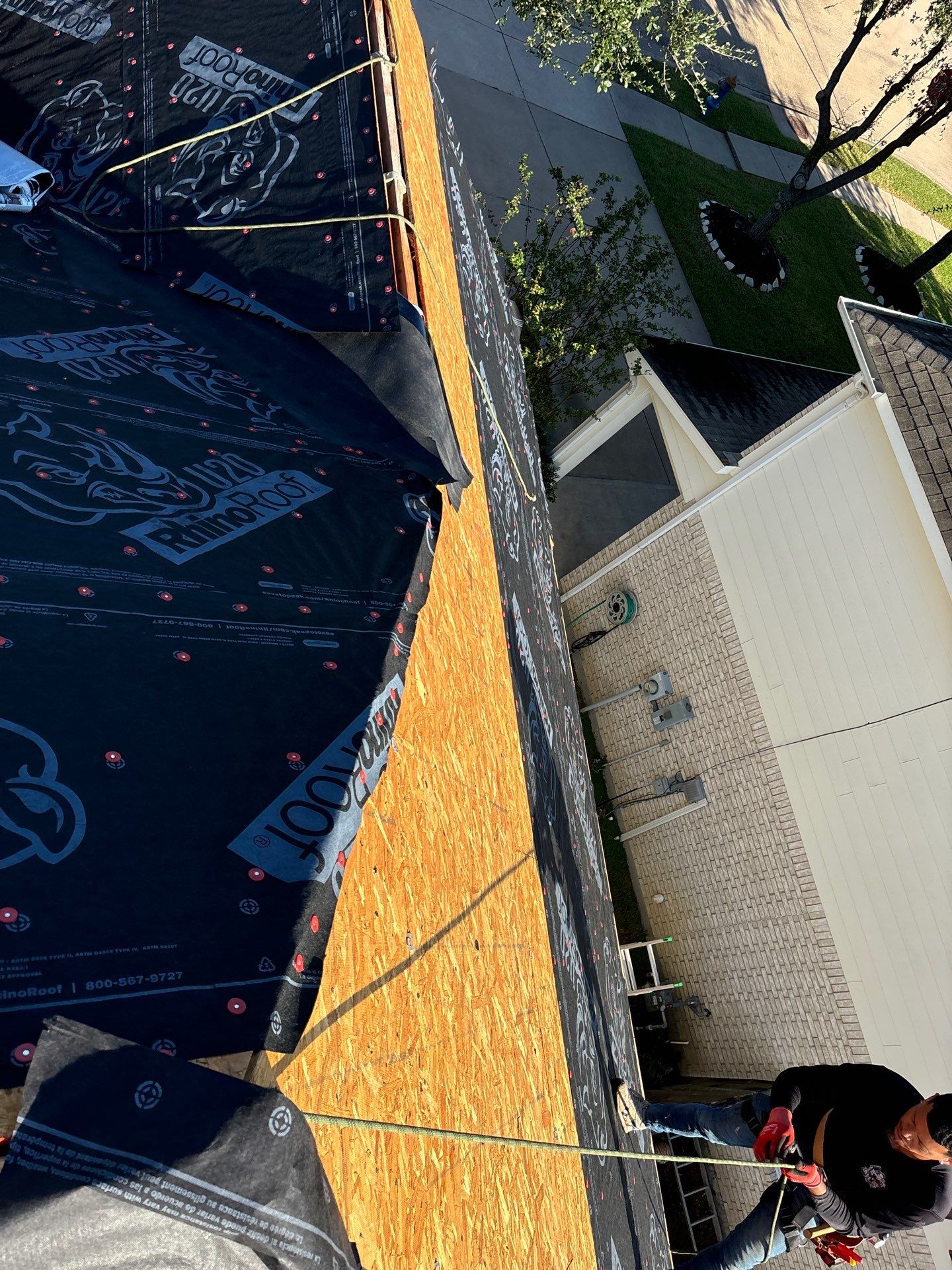 Residential Roofing Installation using Owen's Corning Duration (Lifetime) Shingles by Roof Repair Company