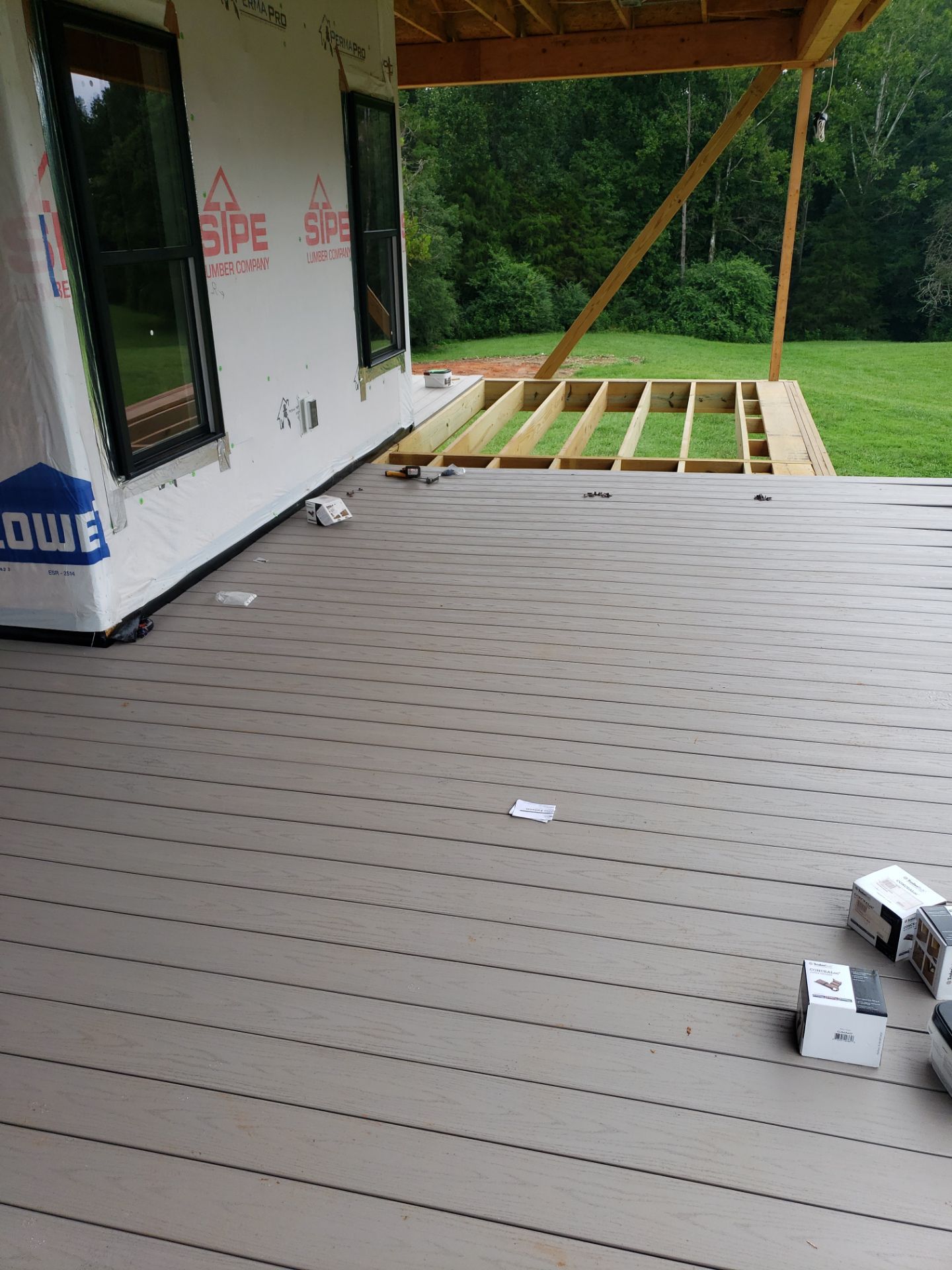 Massive Deck Completed with Custom Details! by A Step Above Handy LLC