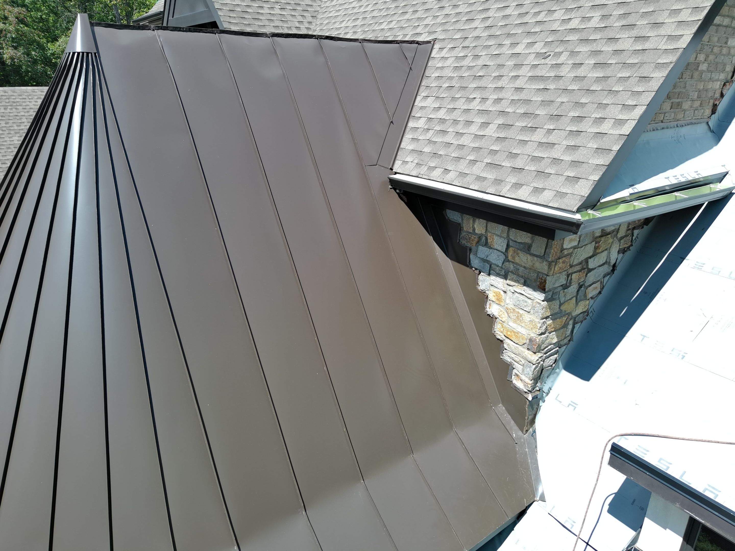 STUNNING Tesla Solar Roof in Virgina by American Home Contractors