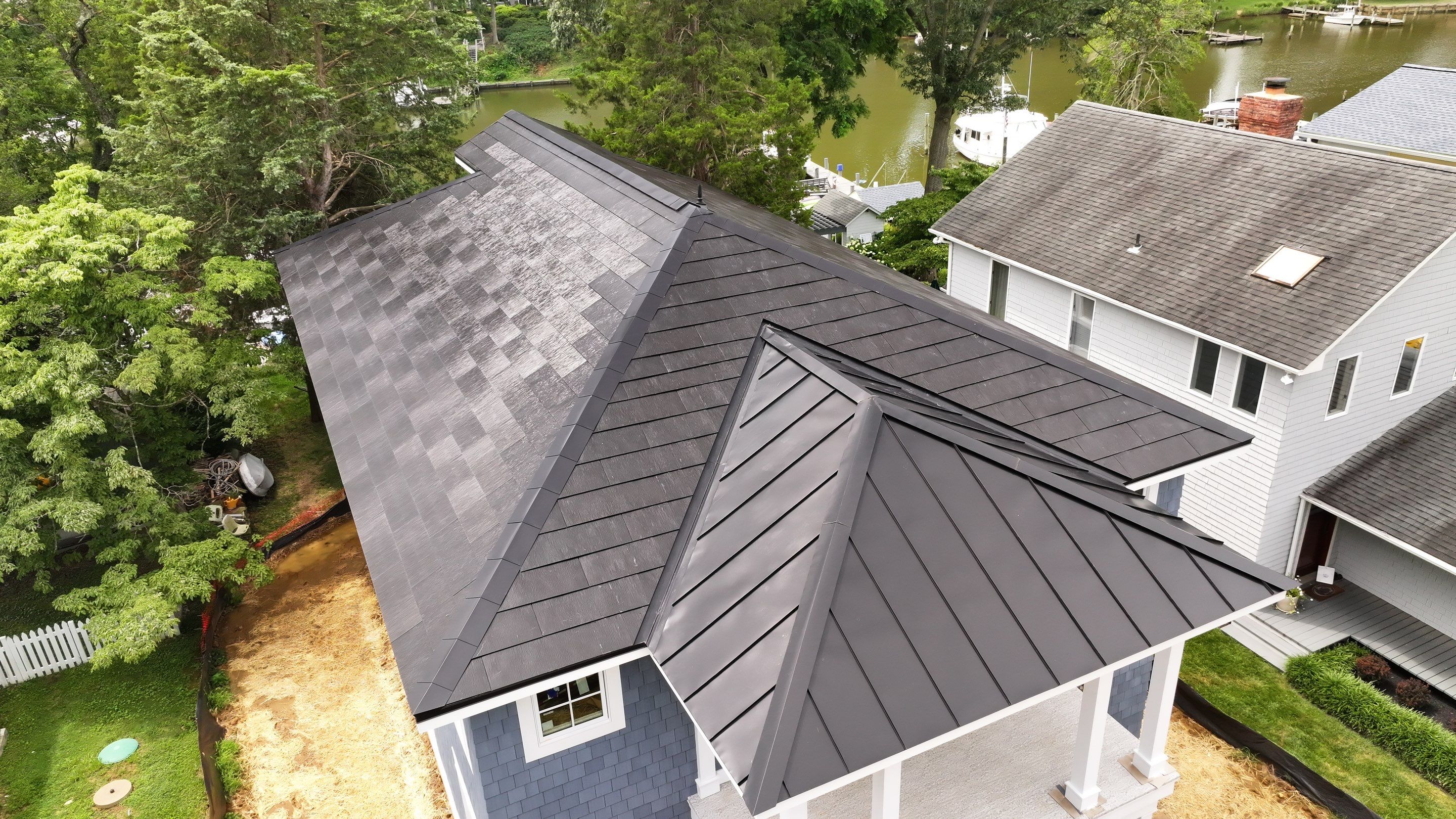 Tesla Solar Roof & Powerwall in Annapolis MD by American Home Contractors