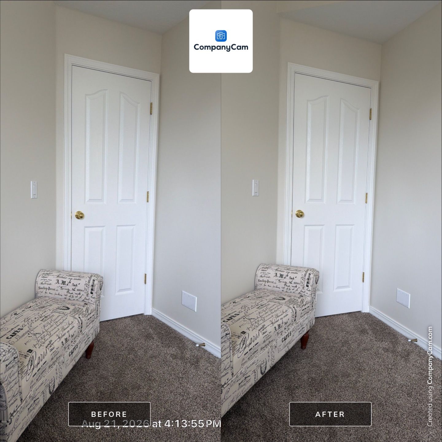 Primary bedroom by CompanyCam Sales Demo