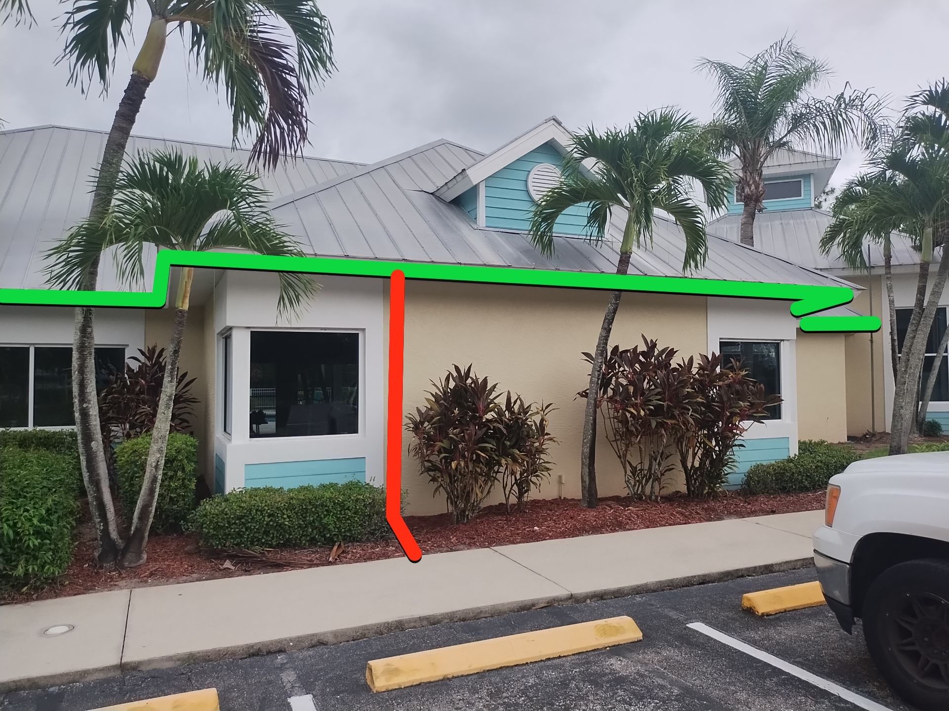 White K-Style Gutters in Fort Myers FL by Gutter Professors