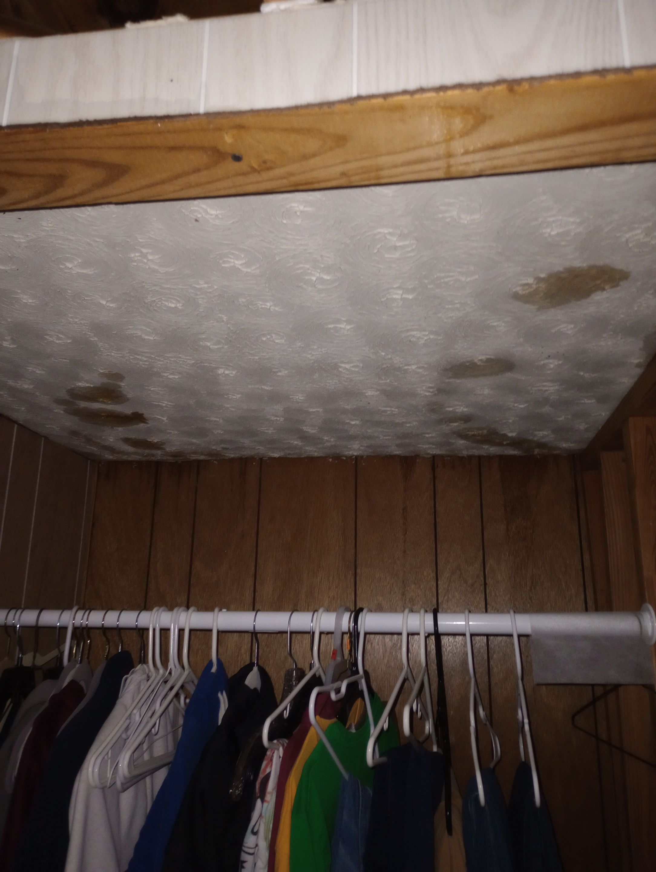 Water Damage in from upstairs sewage backup.  by ANR Restoration