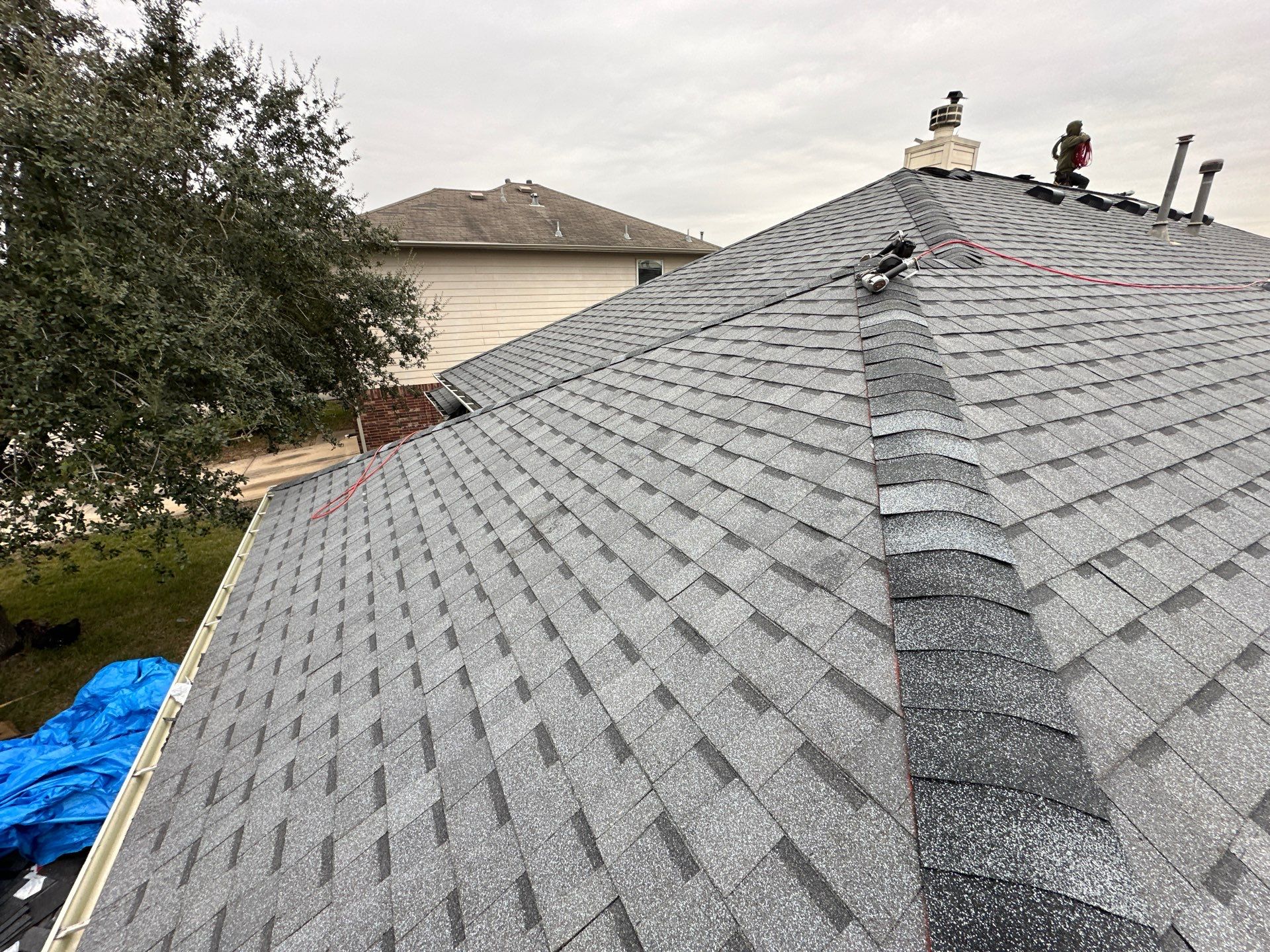 Project in Houston by Motion Roofing