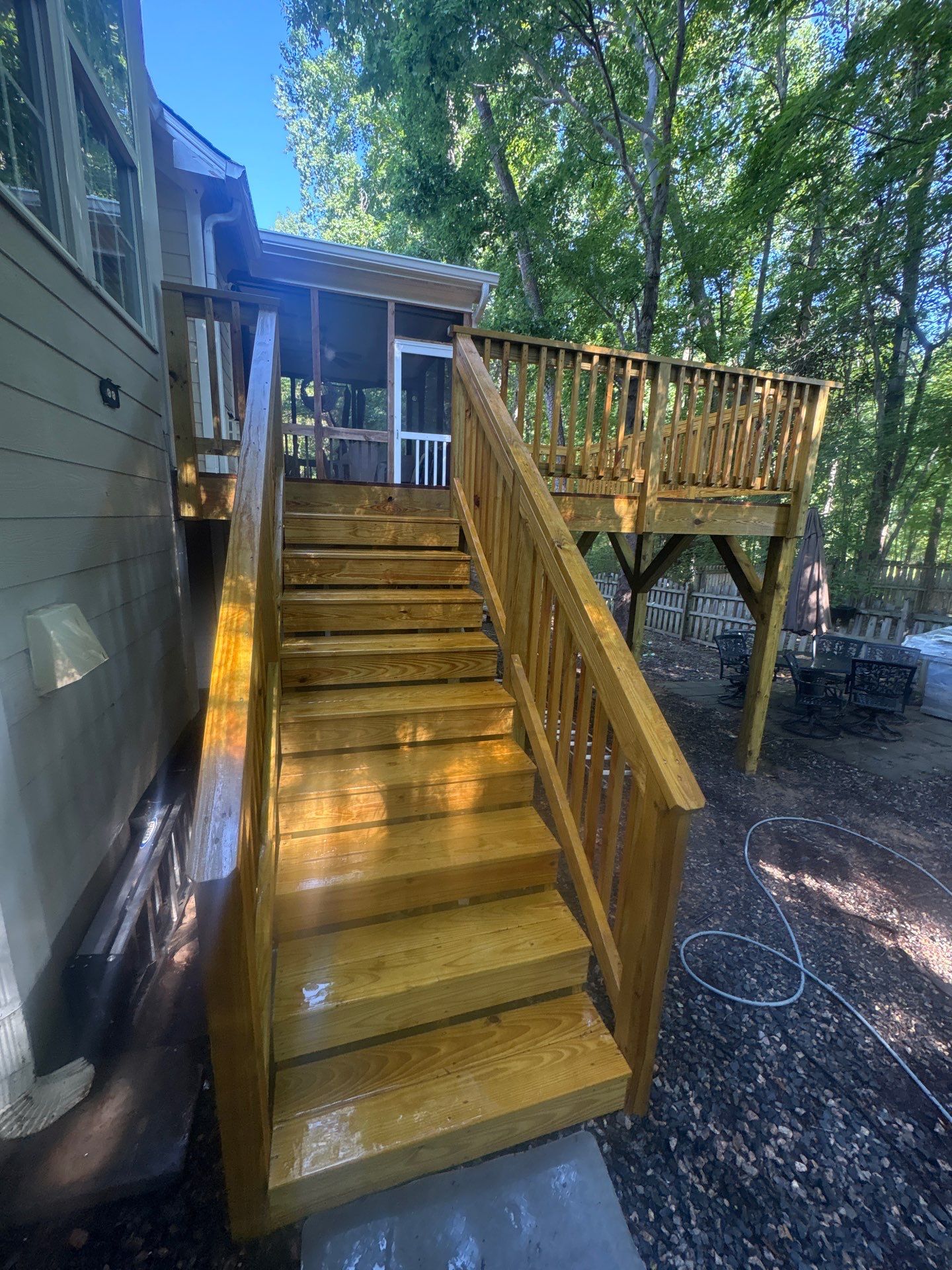 Deck using Wood Sealant by DuraSeal