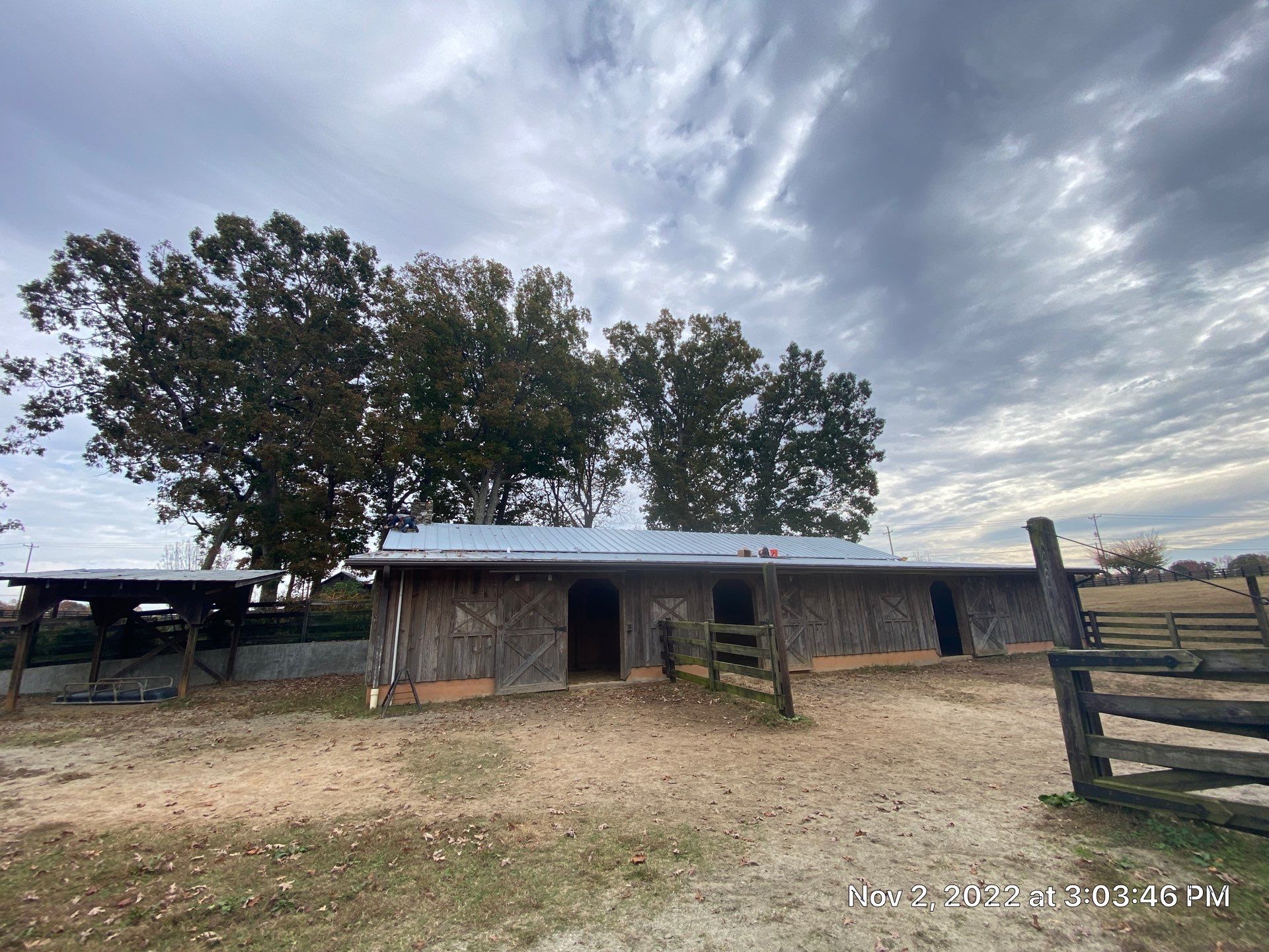 Beautiful Standing Seam Metal Roof by Just In Time Roofing and Restoration