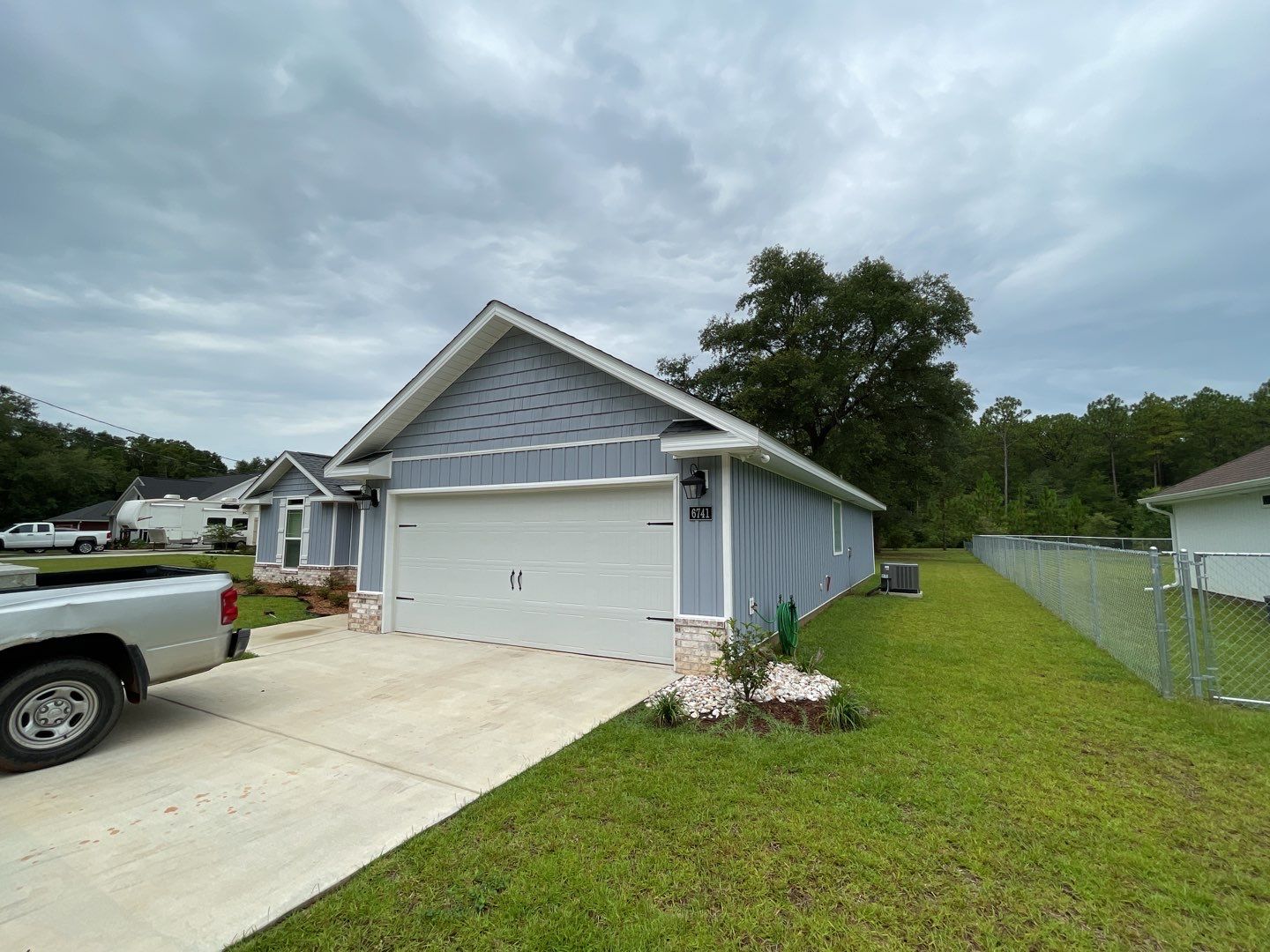 K-Style Seamless Gutter Installation using 6 Inch Seamless Gutters in Milton FL by Gutter Professors