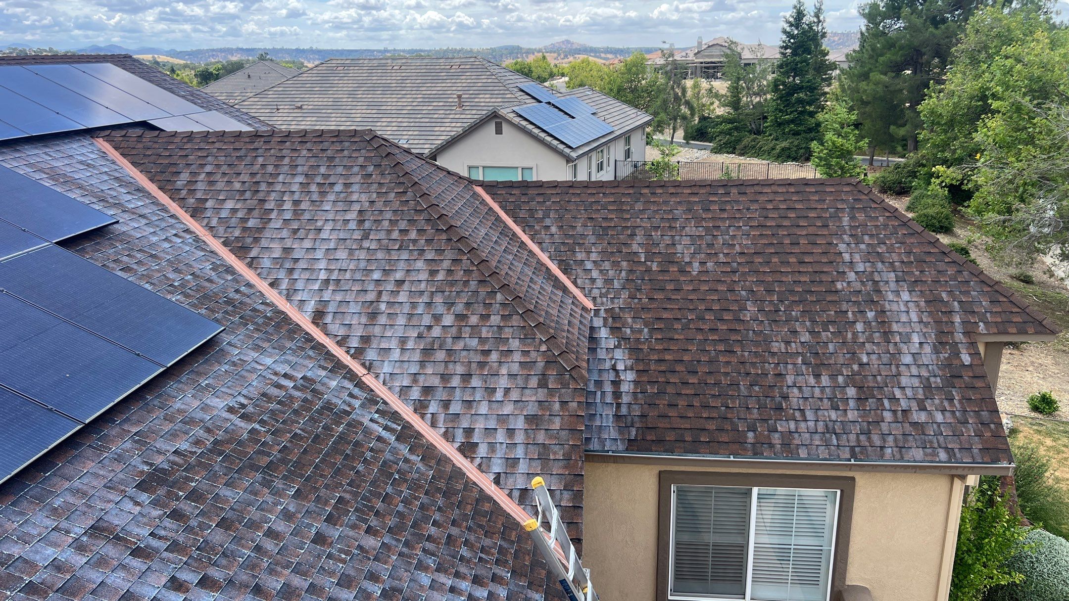Roof Rejuvenation using Roof Maxx Treatment by Roof Maxx of Folsom