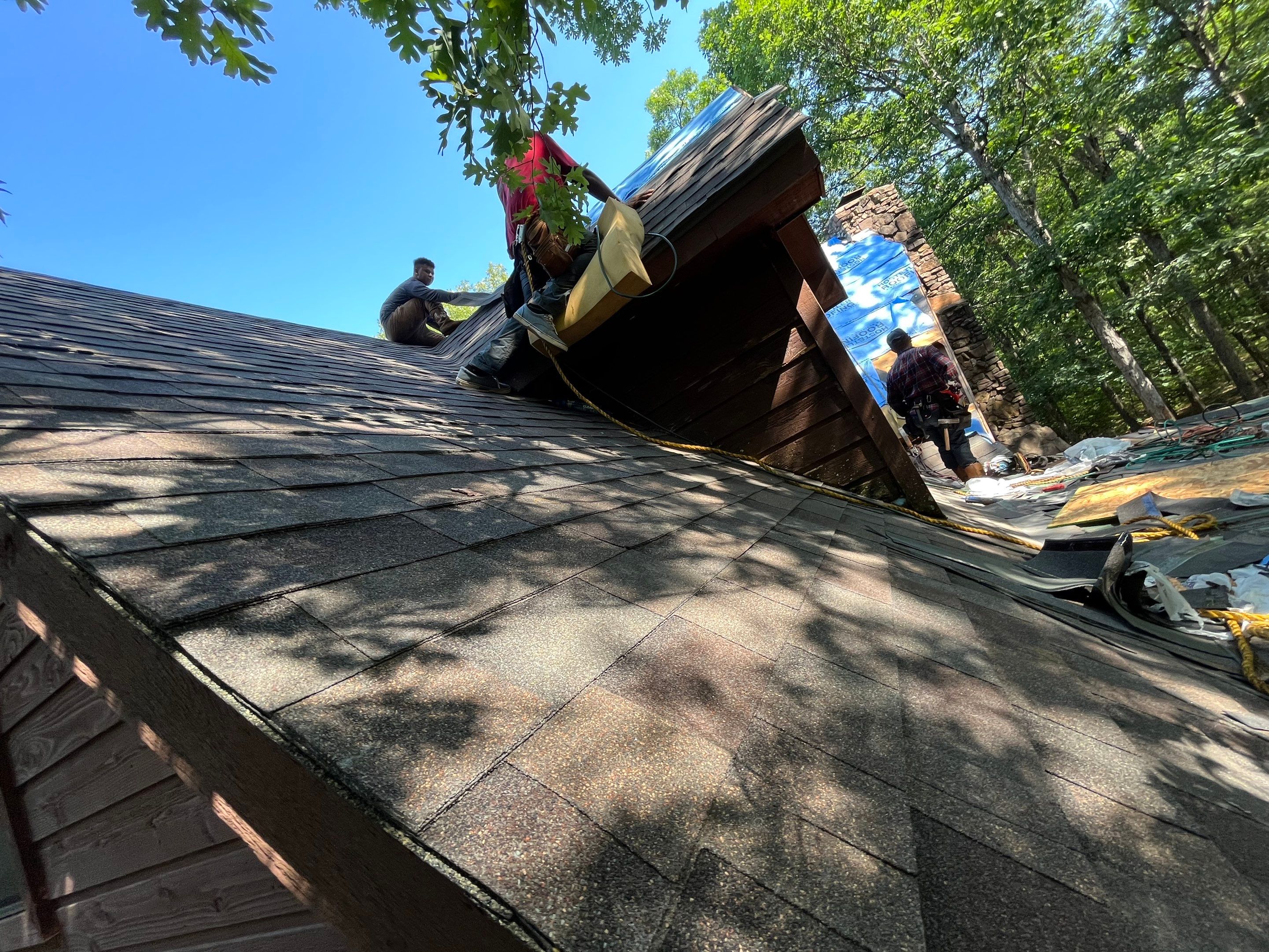 Residential Reroof: 40 Year Impact Rated Architectural Shingles by Hostetler Roofing
