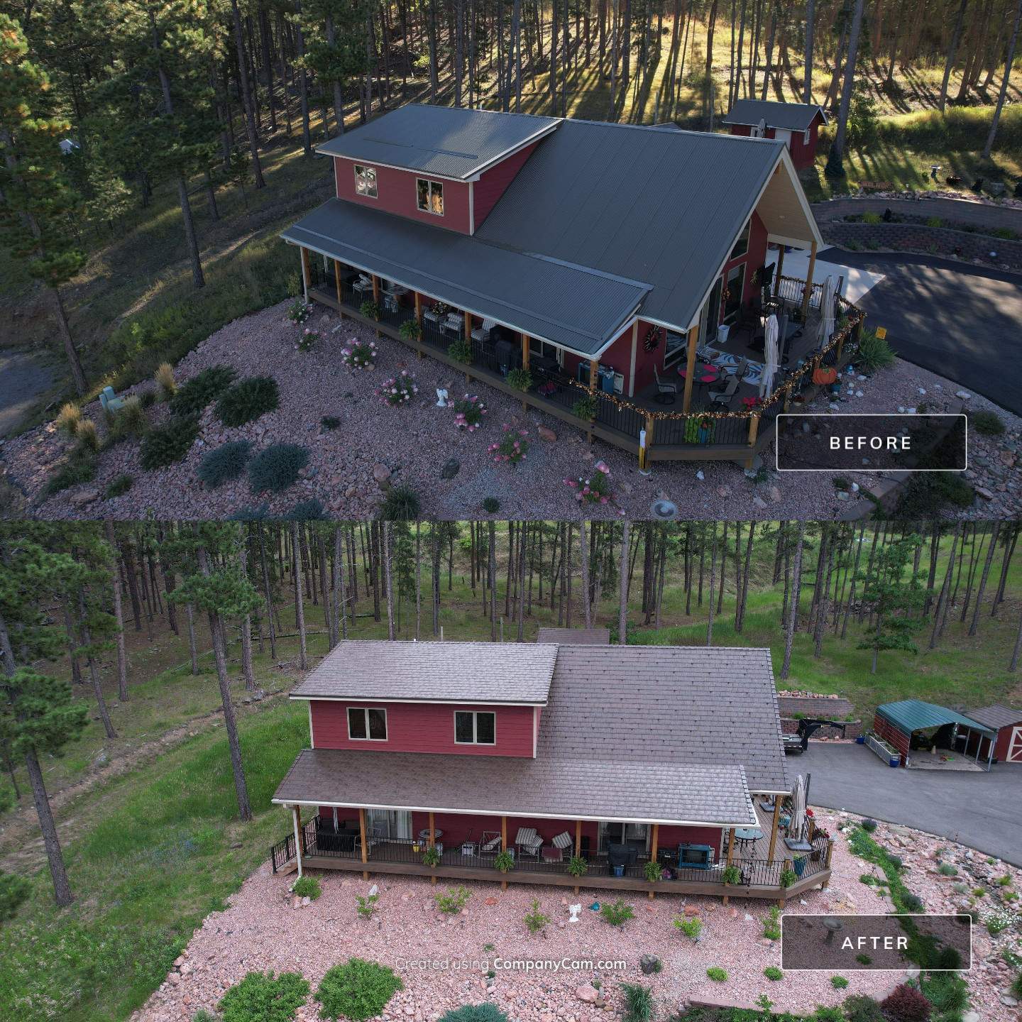 Euroshield install before hail season. by Weather-Tite Exteriors LLC