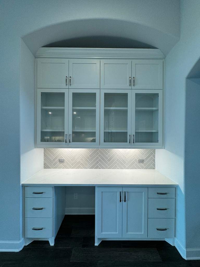 Custom Cabinets / Tile / Countertops by HOMES BY JAR