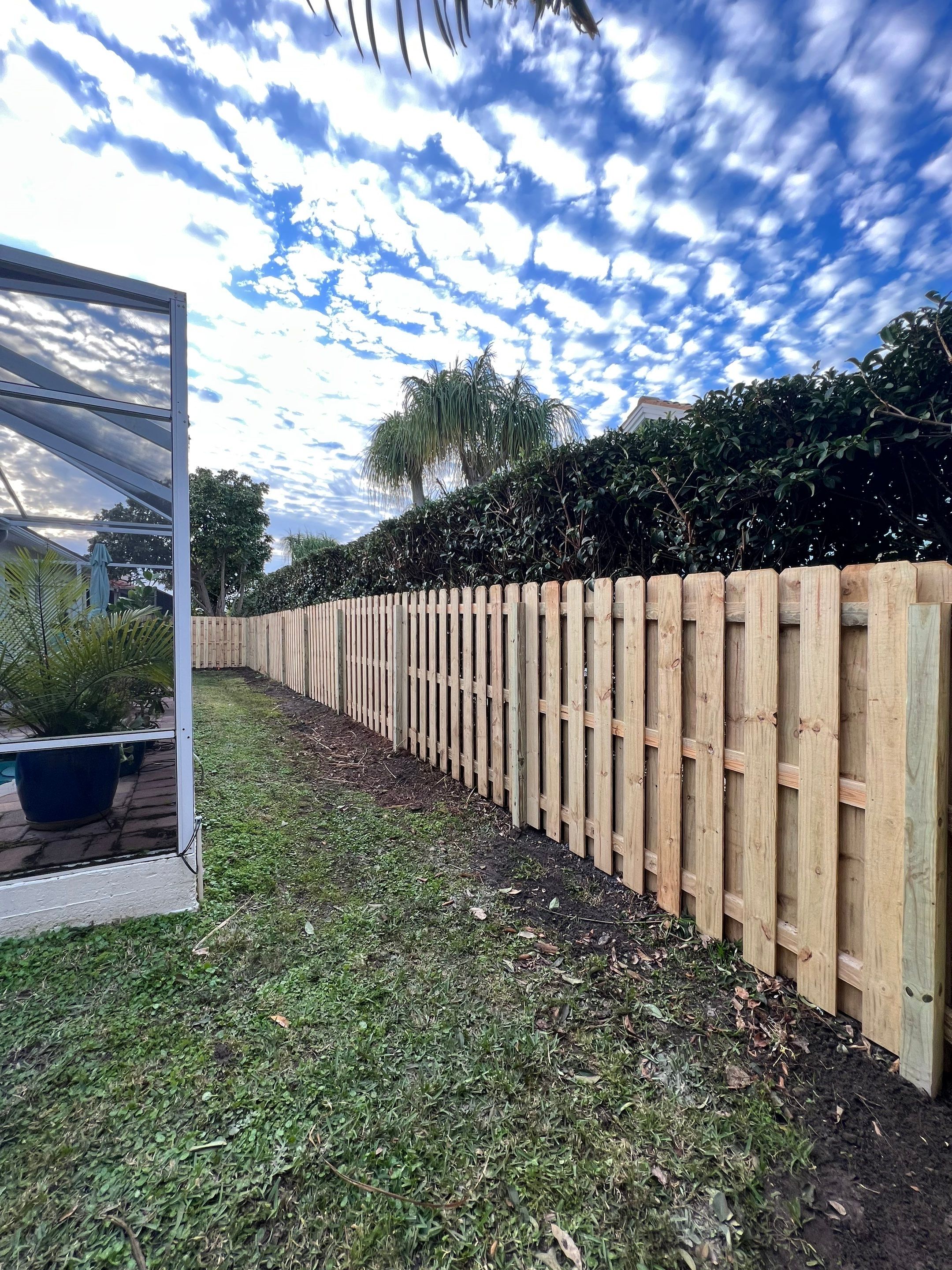 Wood Fence Installation using Wood Pressure Treated Fence  by Asap fence and gates, LLC