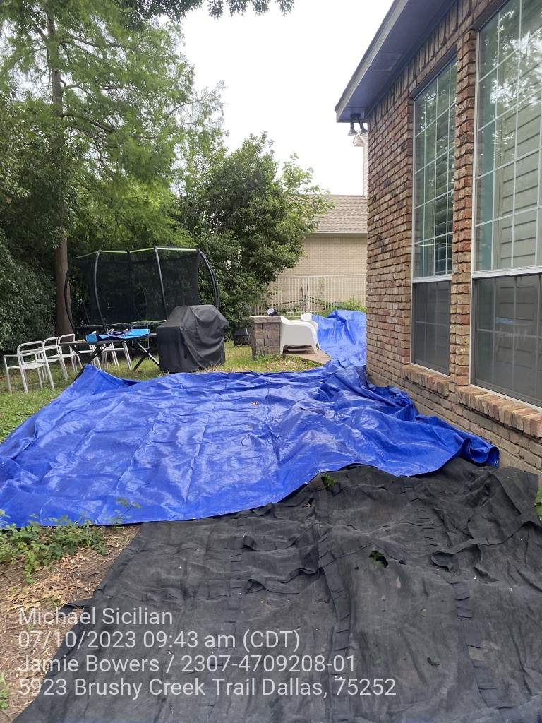 Project in Dallas by Zeus Exteriors