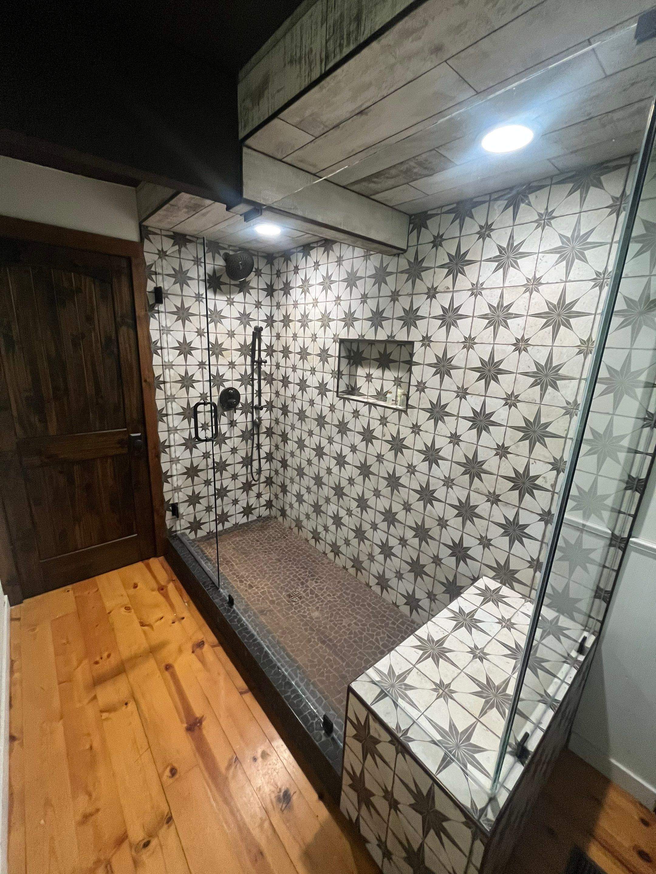 Shower Pictures by Custom Glass Service