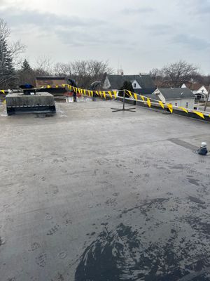 Asbestos Abatement using CertainTeed Grand Manor