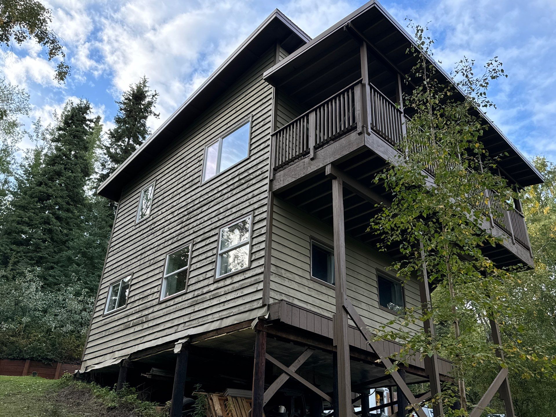 Amazing Exterior Transformation! by Midnight Sun Painting
