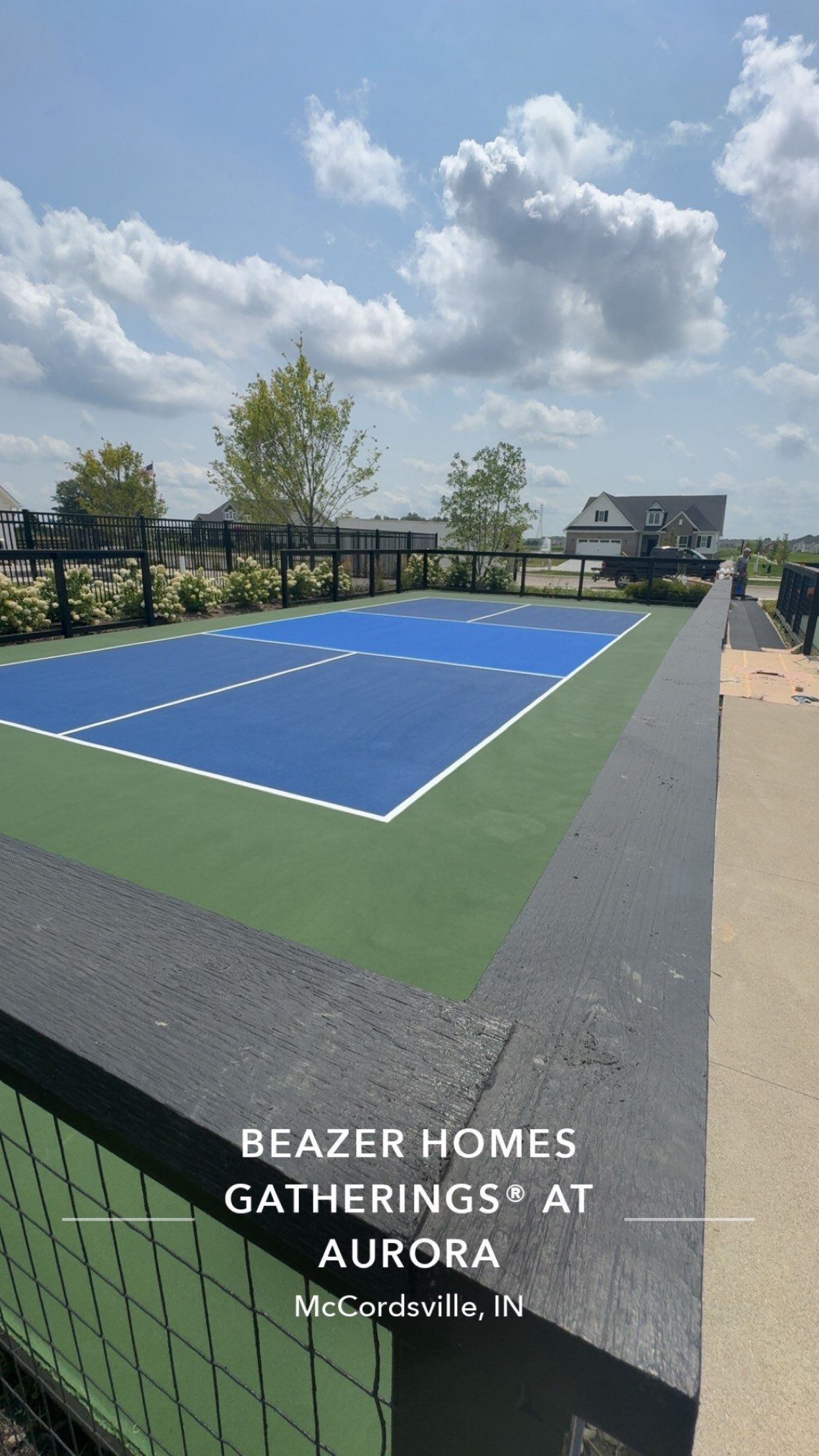 New Community Premium Pickleball Courts McCordsville by Southwest Greens Midwest