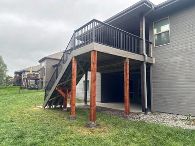 Driftwood custom deck by EAGLE EYE ENTERPRISES