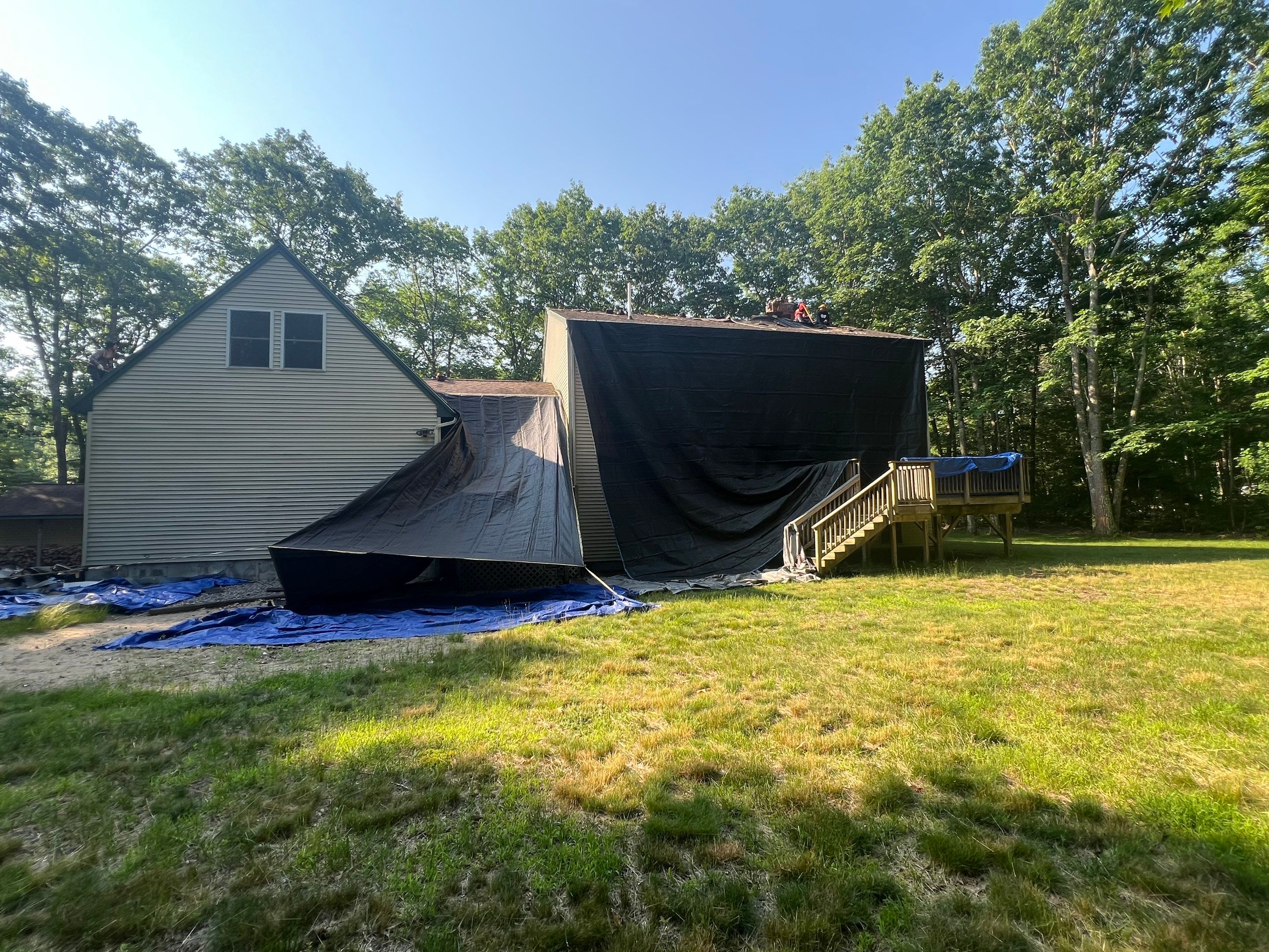 Roof Done in Kennebunk, ME by Tall pine roofing