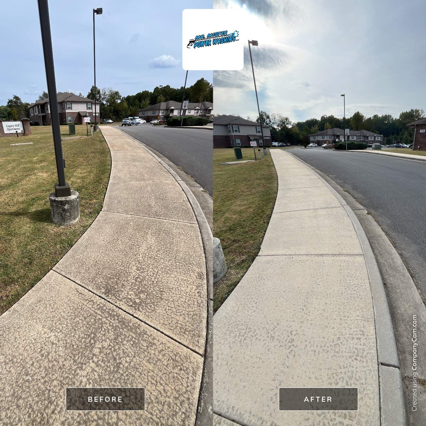 Legacy Hill Apartment Complex by Mr. Mister Power Washing