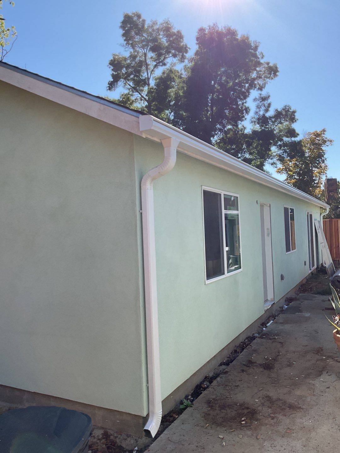 Gutter Installation using Englert LeafGuard Gutters by Byers Enterprises 