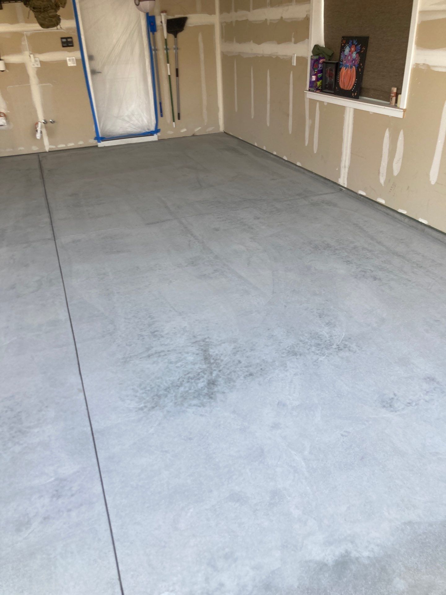 Garage Transformation using Custom Boom by Croc Coatings, LLC