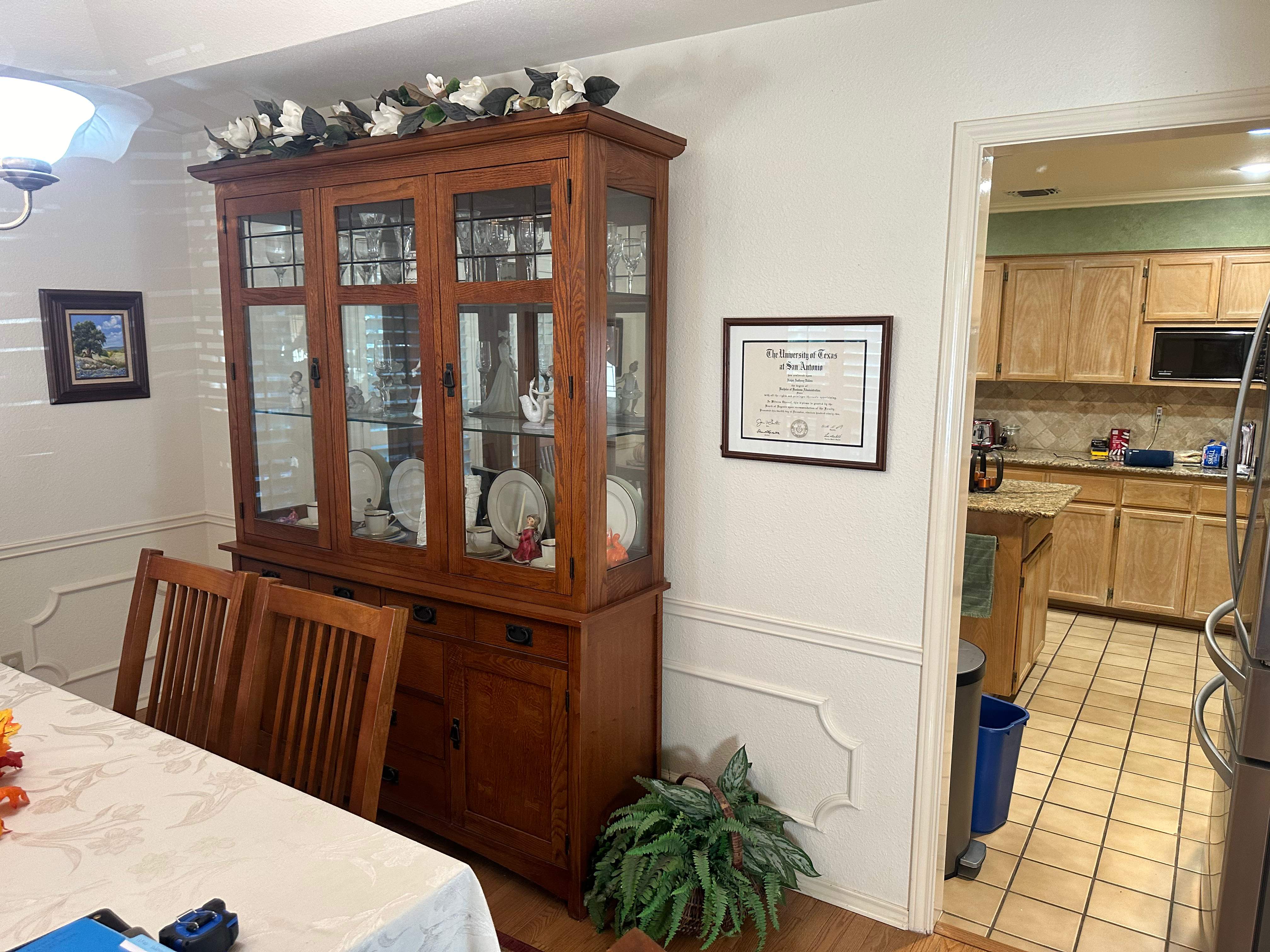 Stone Oak Kitchen Remodel Removing Wall to Expand Space by Legacy Bath and Kitchen 
