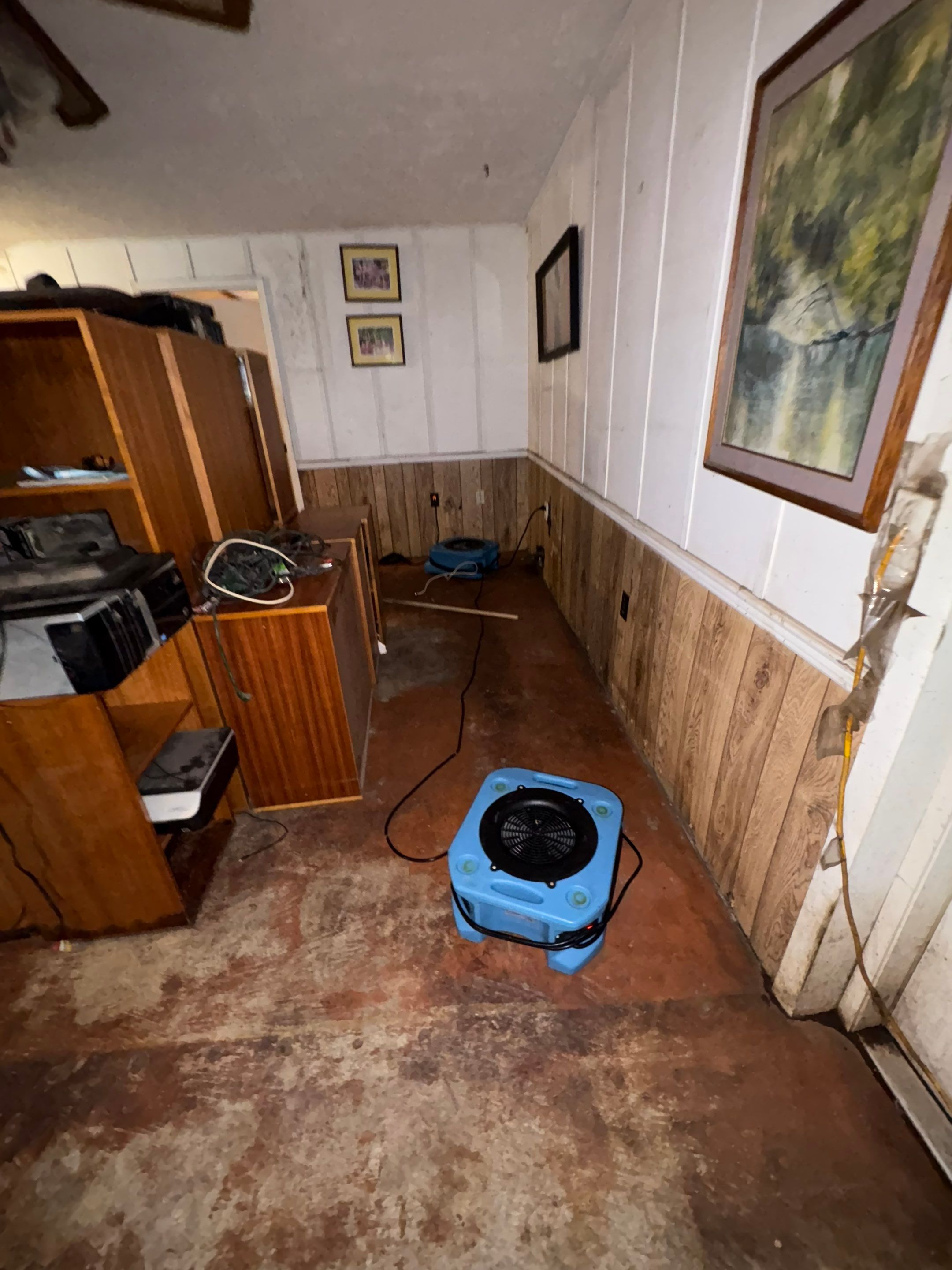 water damage by SuperClean