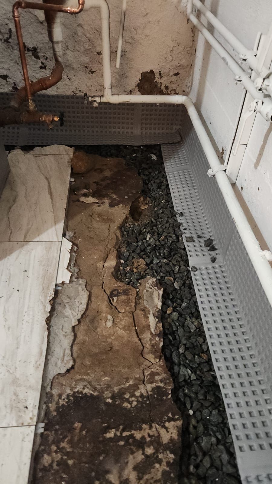 Interior French Drain Newton NJ by Pure Service Pro, LLC 