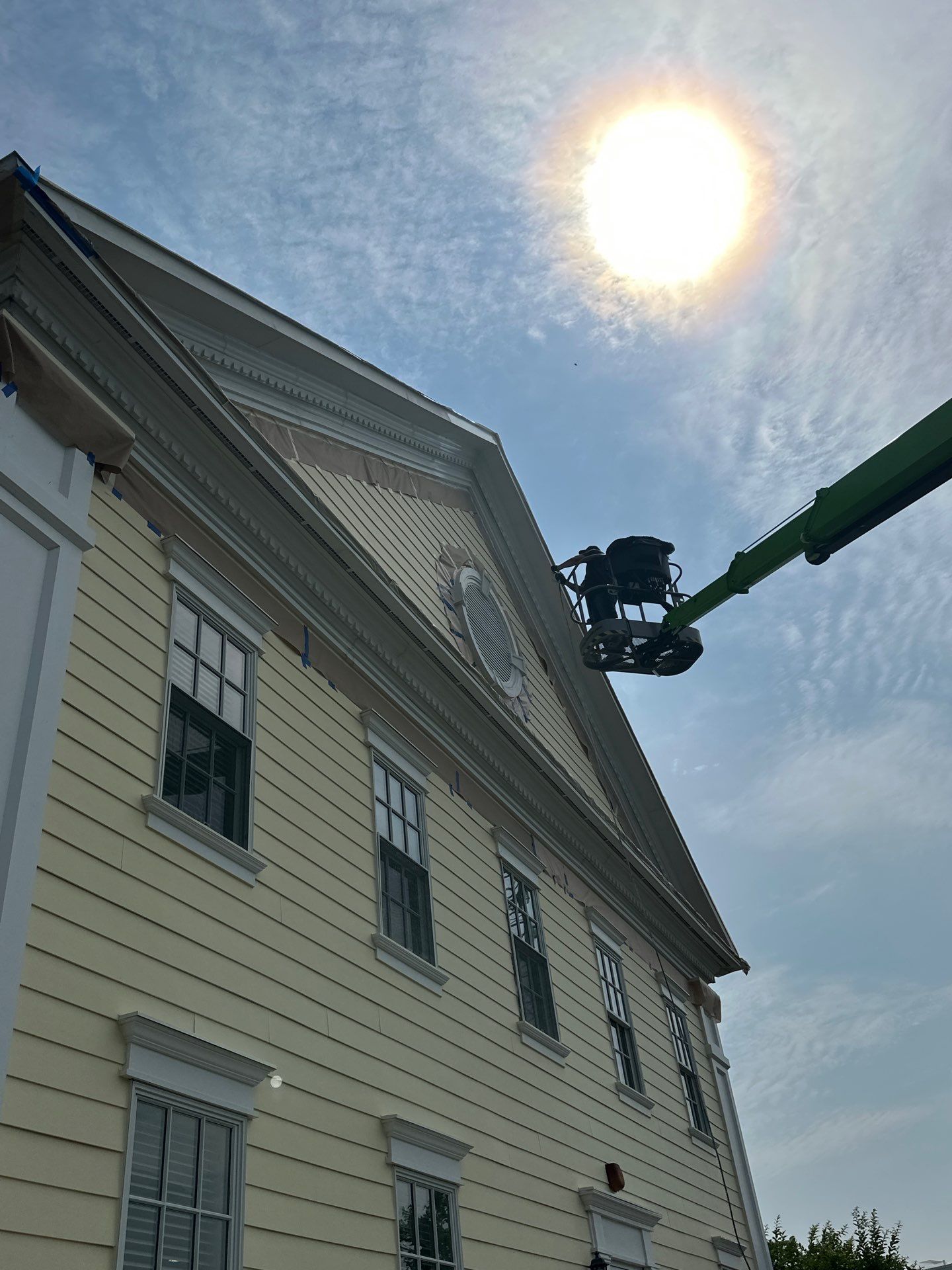 Commercial Exterior Painting Services for Mainstreet Bank in Leesburg, VA by My Painter 