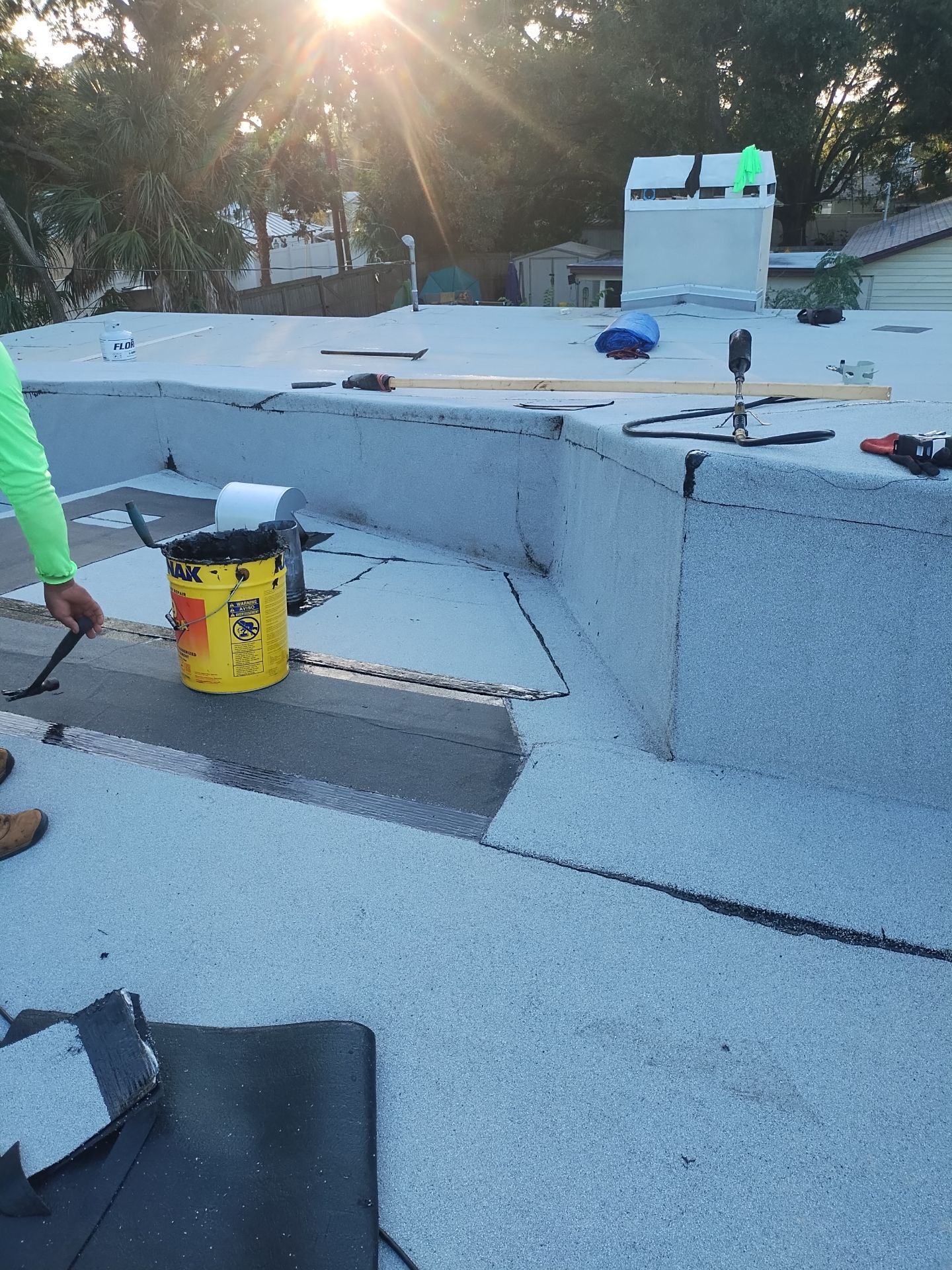 Project in St. Petersburg 33710 by Mitchell Roofing Company LLC 