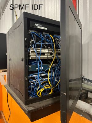 Structured cabling installation by CimaSolutions