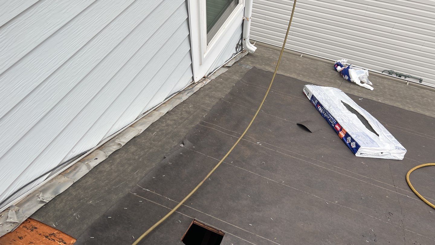 Multi-family unit roof replacement. using GAF Timberline HDZ by Pro Home Services Inc