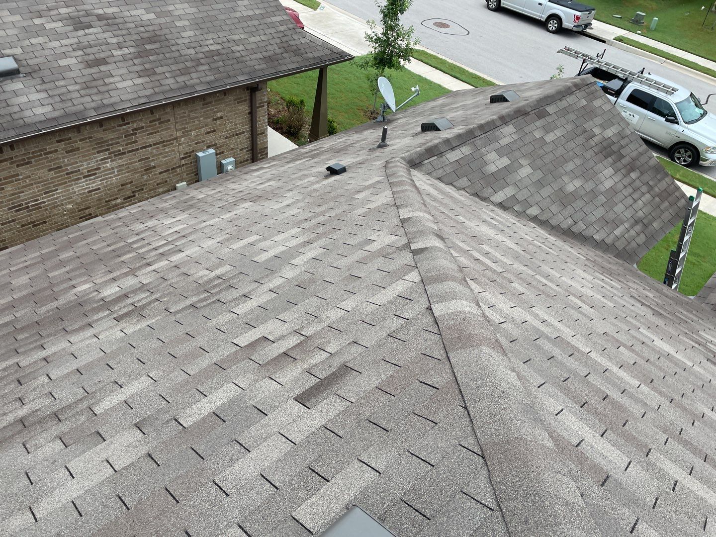 Peggy's roof by Oakwood Roofing and Construction, LLC